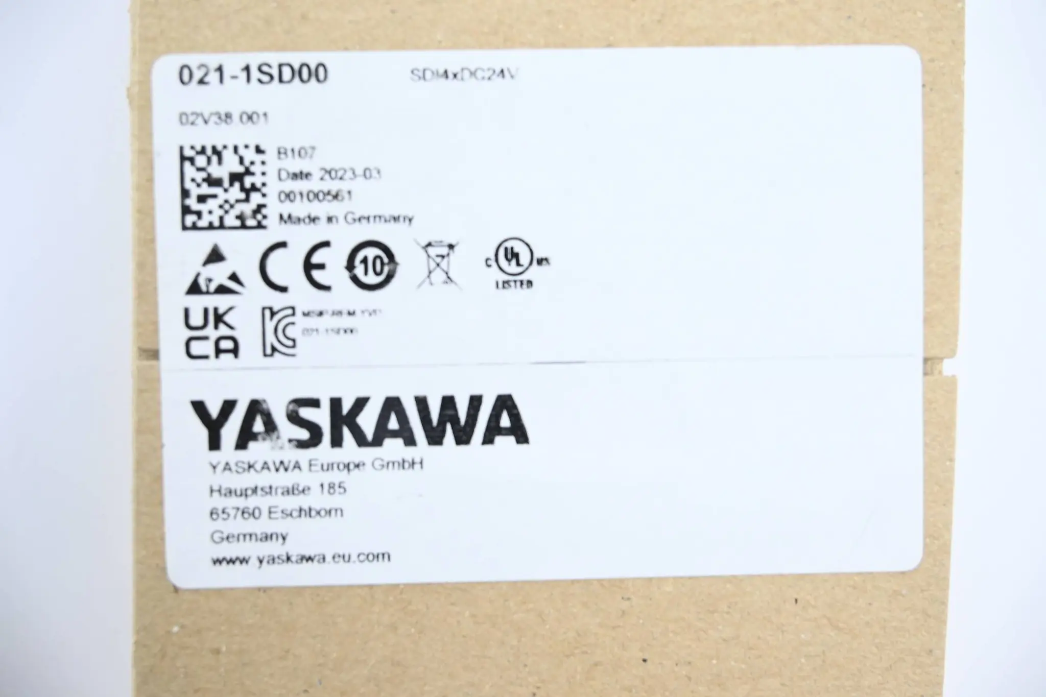 Produktfoto 1 von Yaskawa Digitale Eingabe 021-1SD00