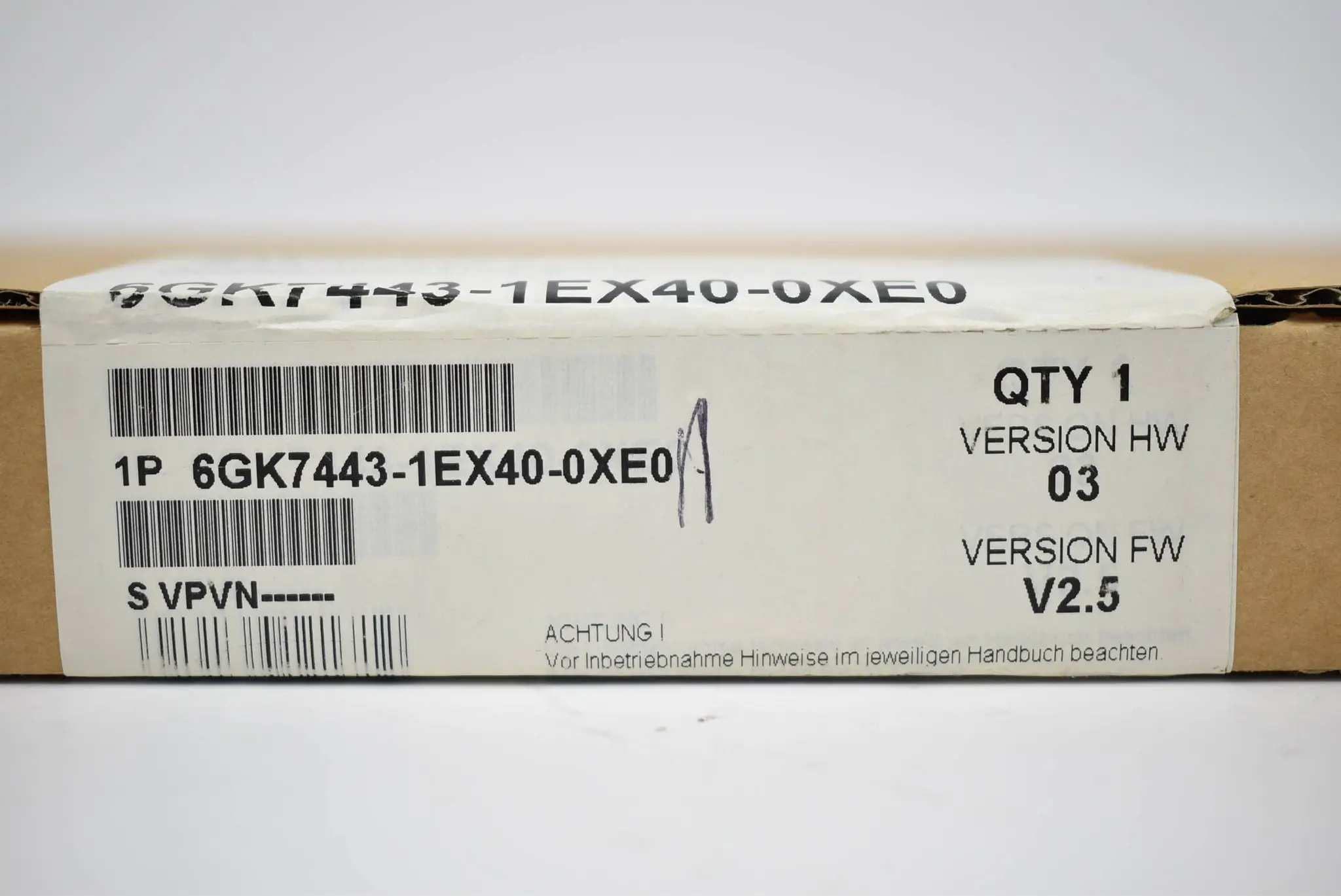 Produktfoto 1 von Siemens simatic S7 NET CP443-1 6GK7443-1EX40-0XE0 ( 6GK7 443-1EX40-0XE0 ) HW:03