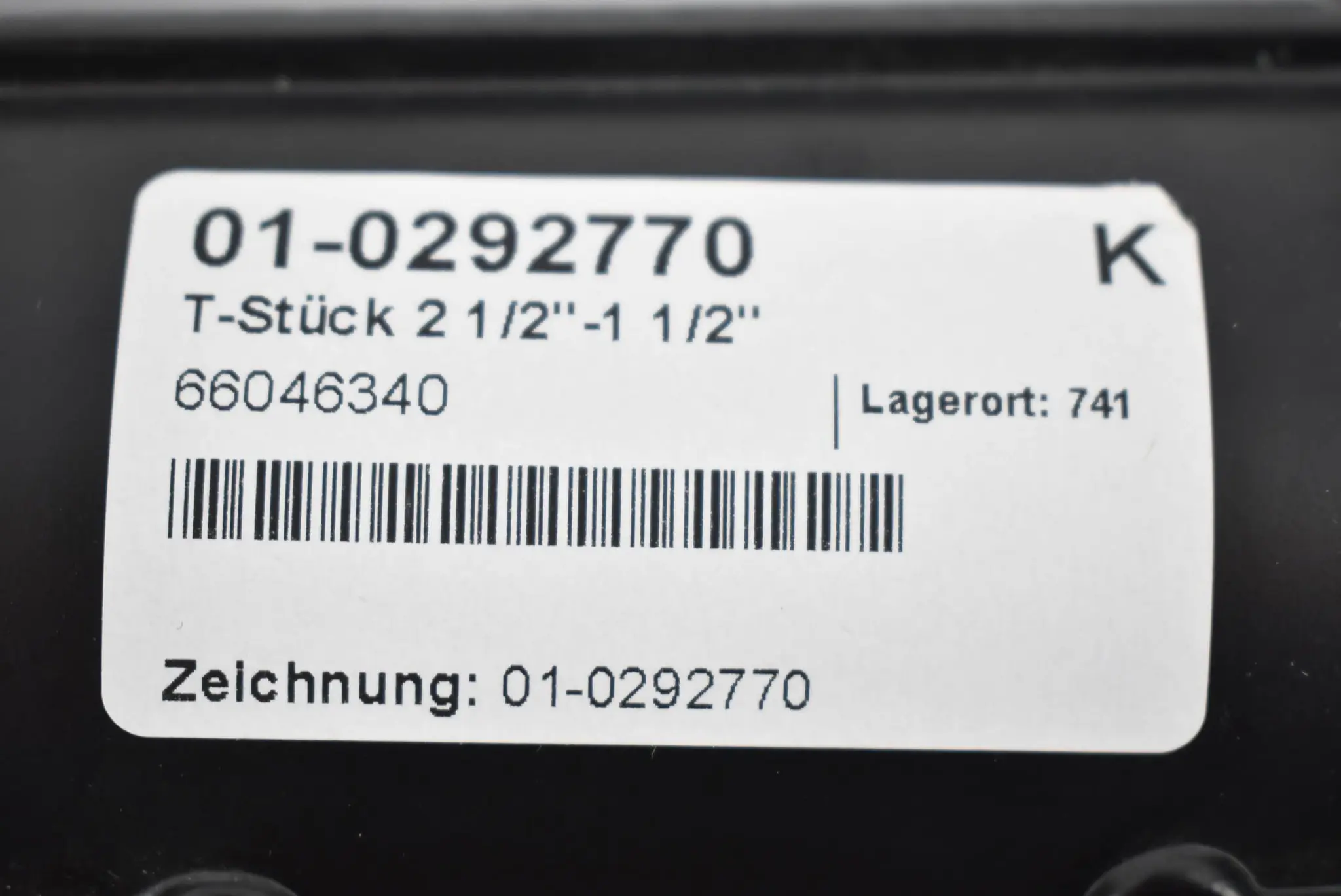 Produktfoto 1 von Parker Transair T-Stück 2 1/2"-1 1/2" Reduzierstück 66046340