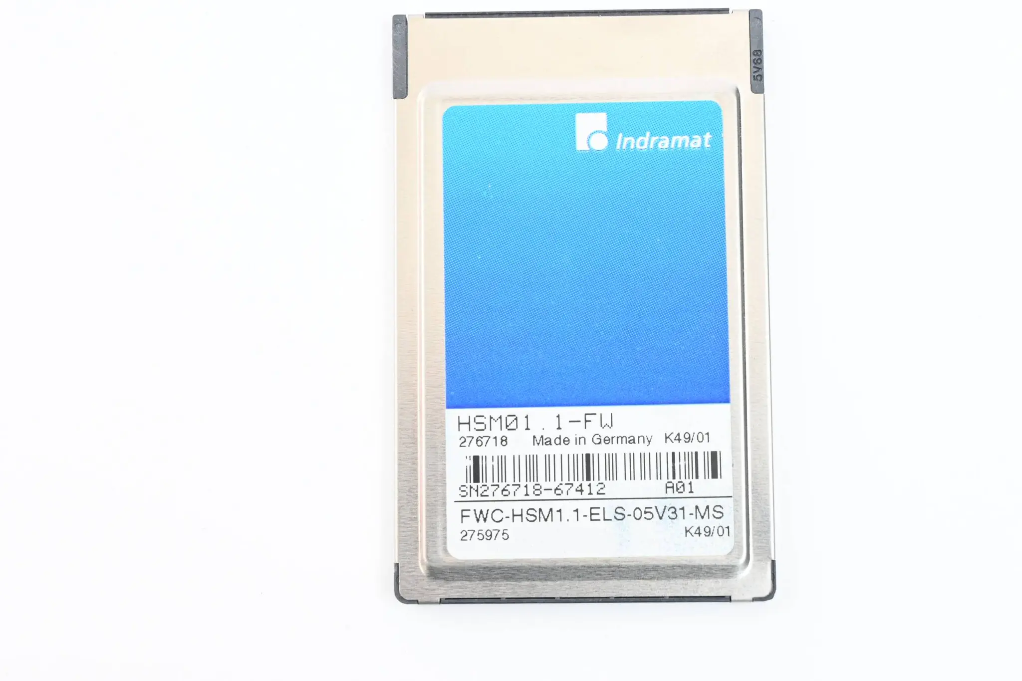 Produktfoto 1 von Indramat Programm-Modul HSM01.1-FW ( FWC-HSM1.1-ELS-05V38-MS ) R911276718