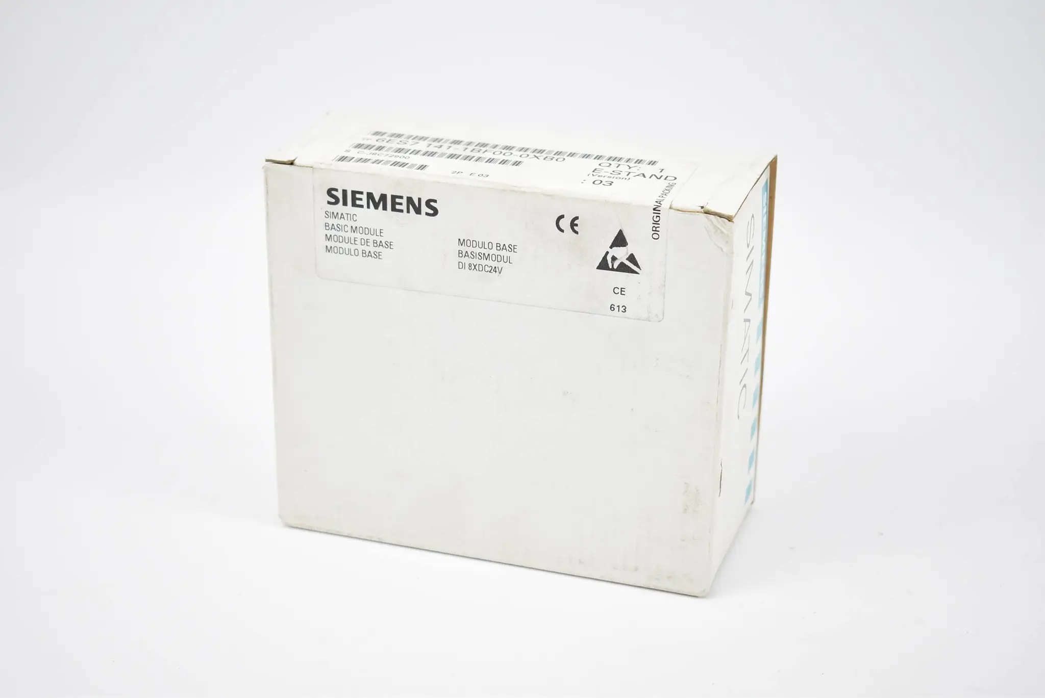Produktfoto 1 von Siemens Simatic S5/S7 Basismodul 6ES7141-1BF00-0XB0 ( 6ES7 141-1BF00-0XB0 ) E.03