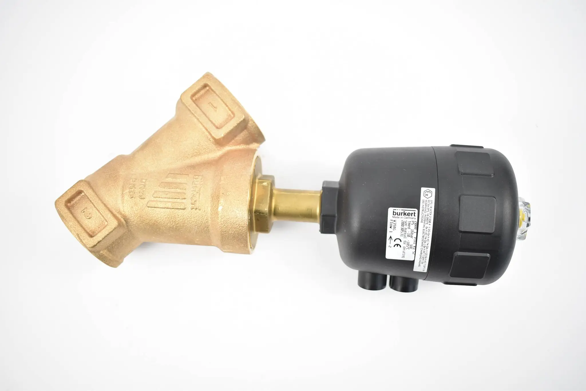 Produktfoto 1 von Bürkert 2/2-Wege-Schrägsitzventil pneum.bet. 2000 I 50,0 PTFE RG ( 20030531 )