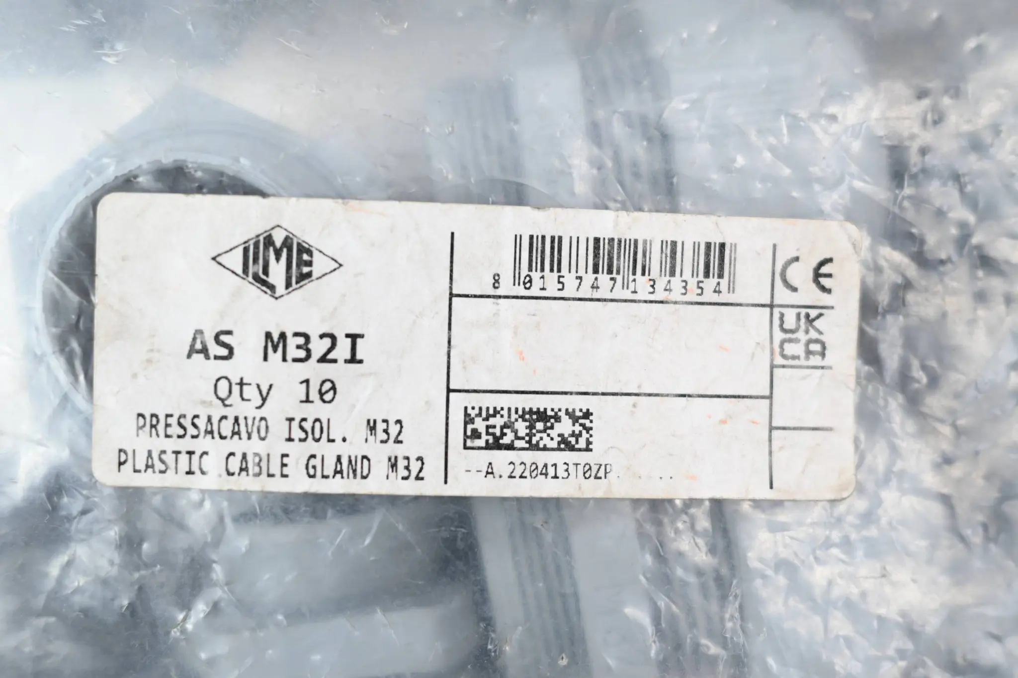Produktfoto 1 von Ilme Kabelverschraubung AS M32I ( ASM32I ) 10 Stück
