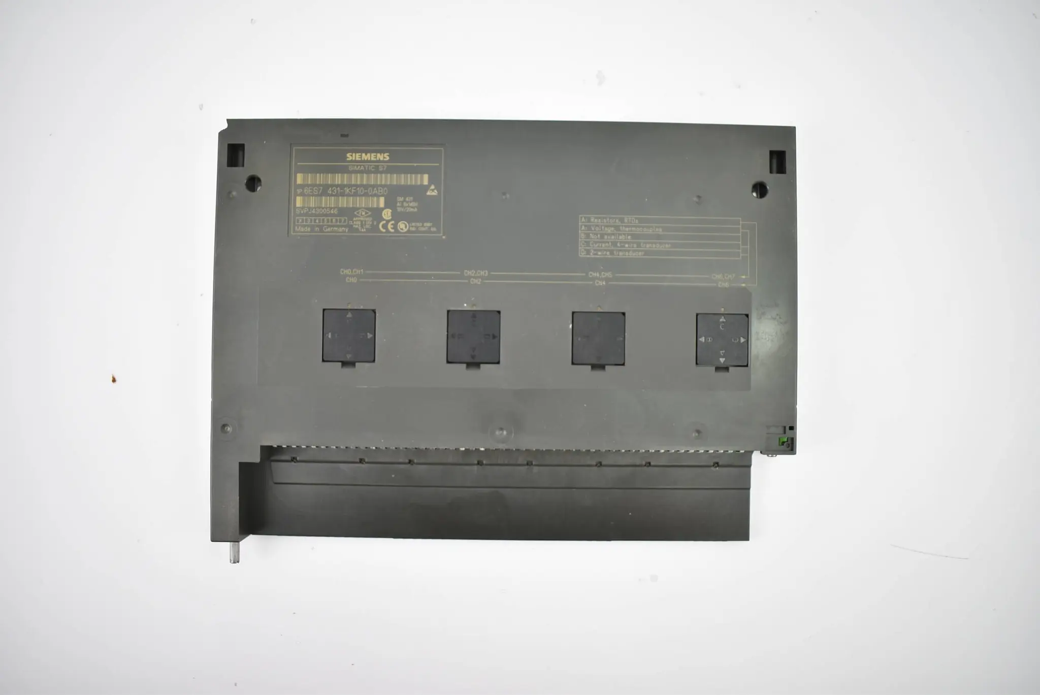 Produktfoto 1 von Siemens simatic S7 6ES7 431-1KF10-0AB0 ( 6ES7431-1KF10-0AB0 )