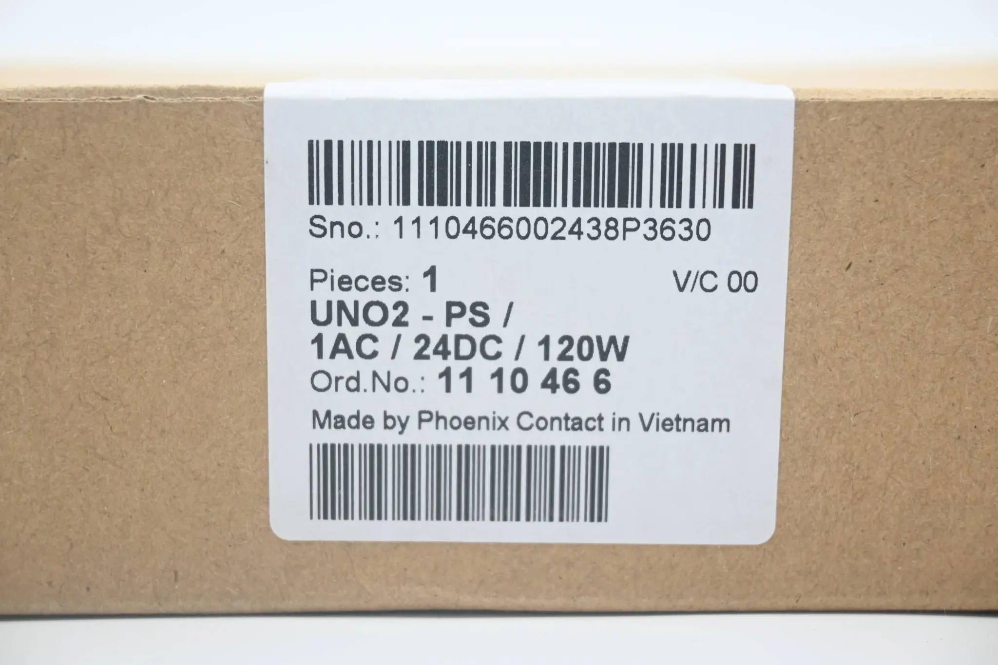 Produktfoto 1 von Phoenix Contact Stromversorgung UNO2-PS/1AC/24DC/120W ( 1110466)