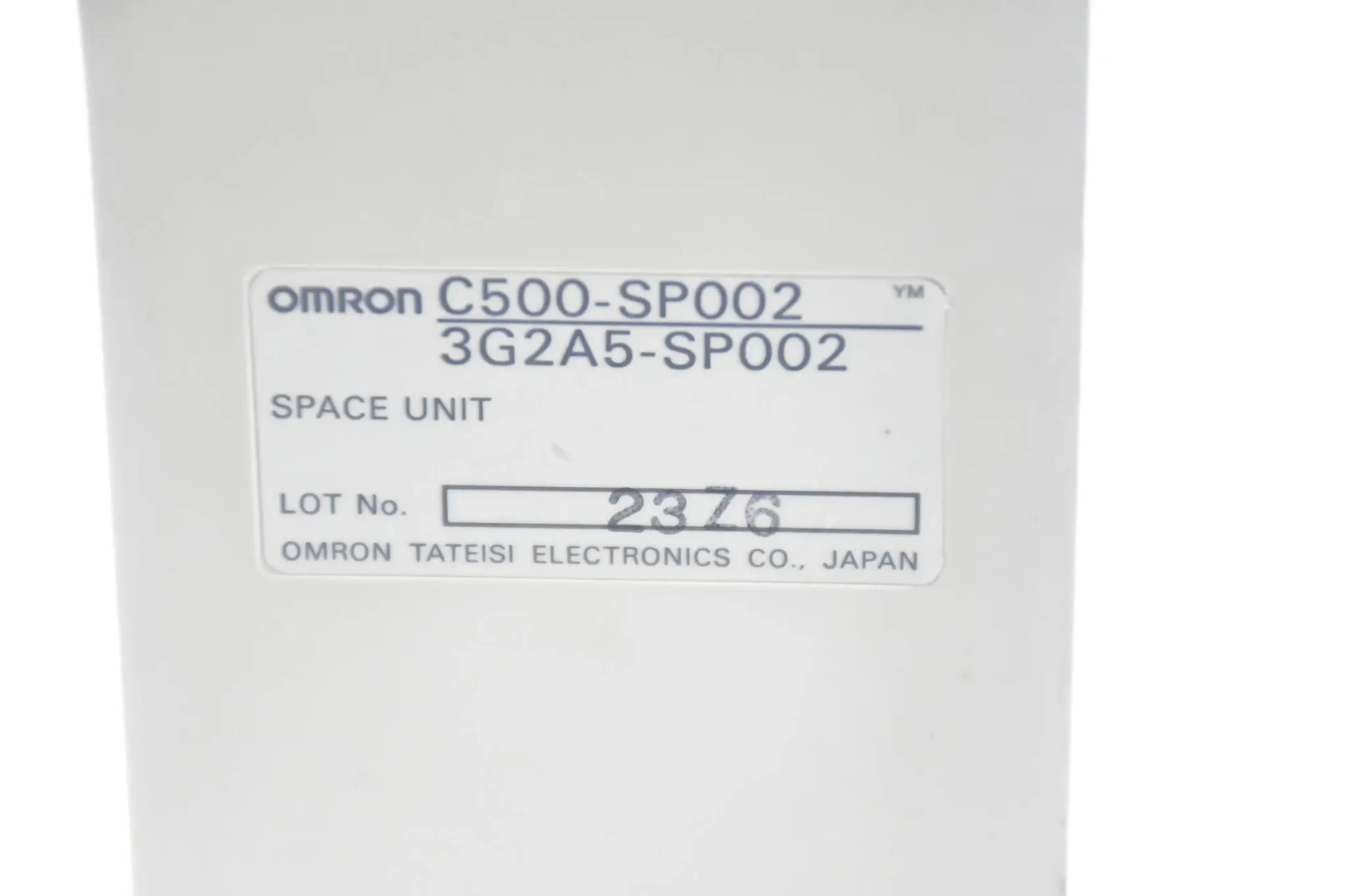 Produktfoto 1 von Omron Space Unit C500-SP002 ( 3G2A5-SP002 )