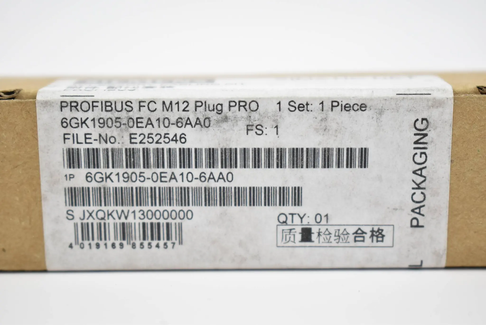 Produktfoto 1 von Siemens Profibus FC M12 Plug Pro 6GK1905-0EA10-6AA0 ( 6GK1 905-0EA10-6AA0 )
