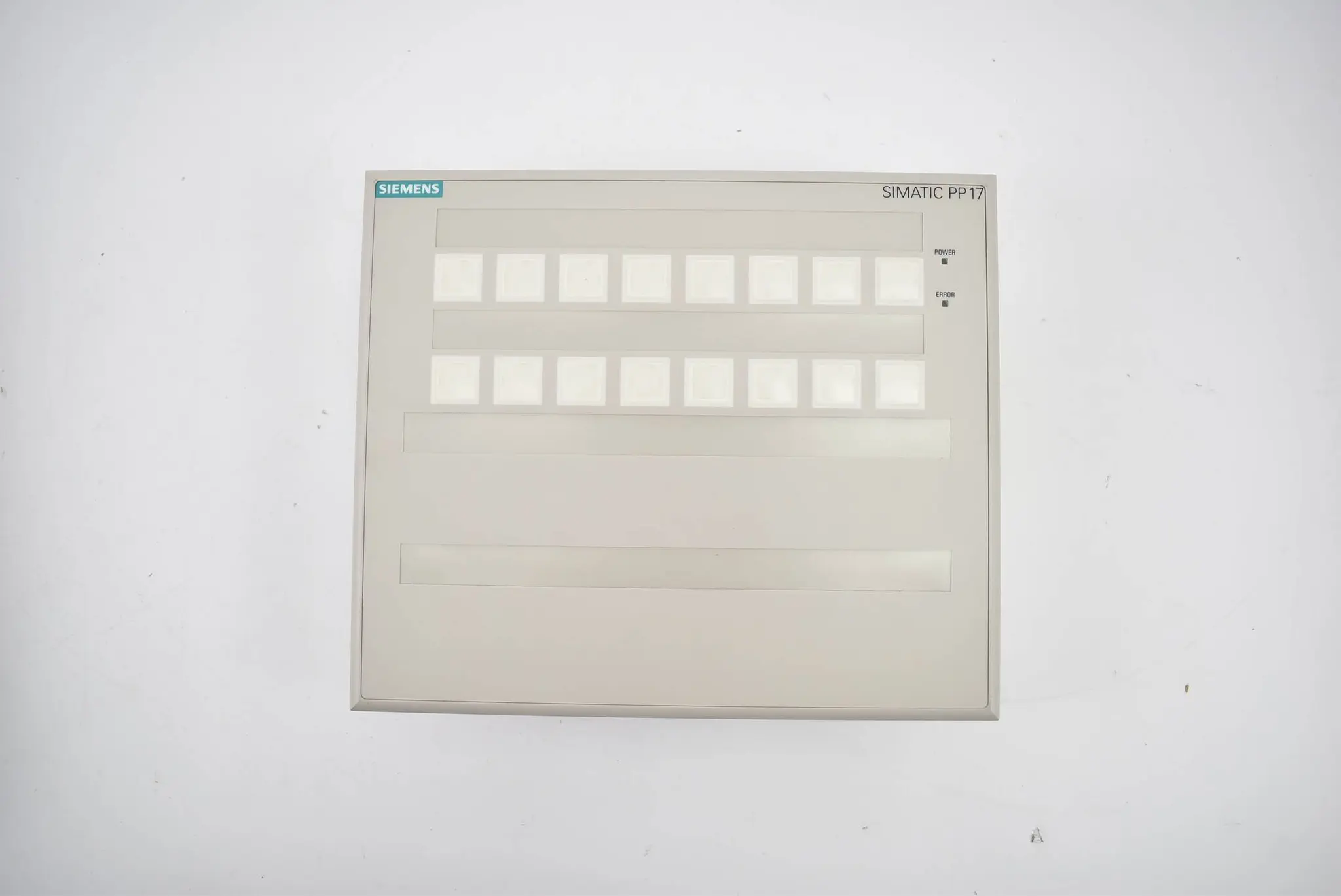 Siemens Push Button Panel PP17-I 6AV3 688-4CX02-0AA0 ( 6AV3688-4CX02-0AA0 ) E1