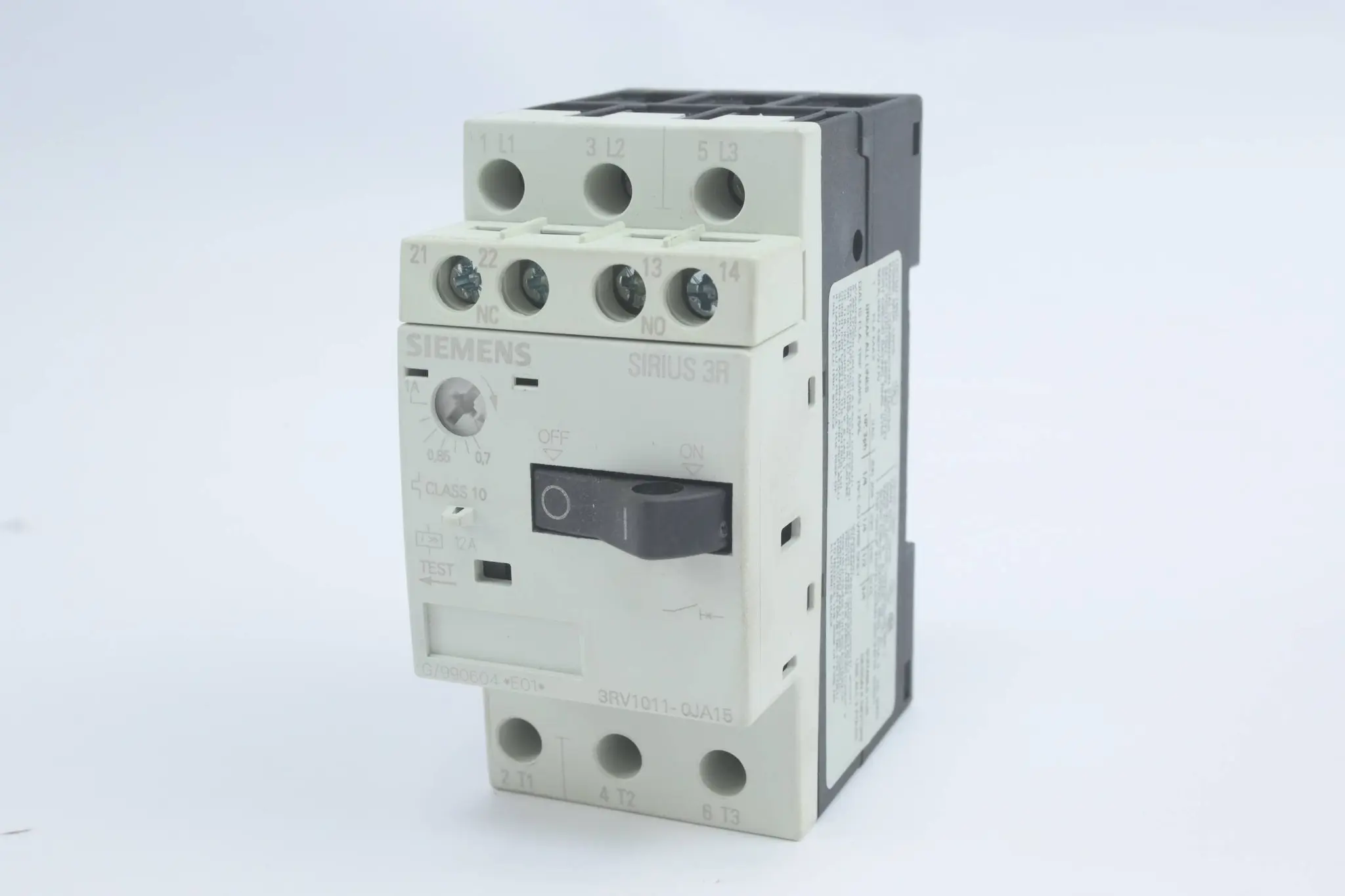 Produktfoto 1 von Siemens Sirius Leistungsschalter 3RV1011-0JA15 ( 3RV1 011-0JA15 )