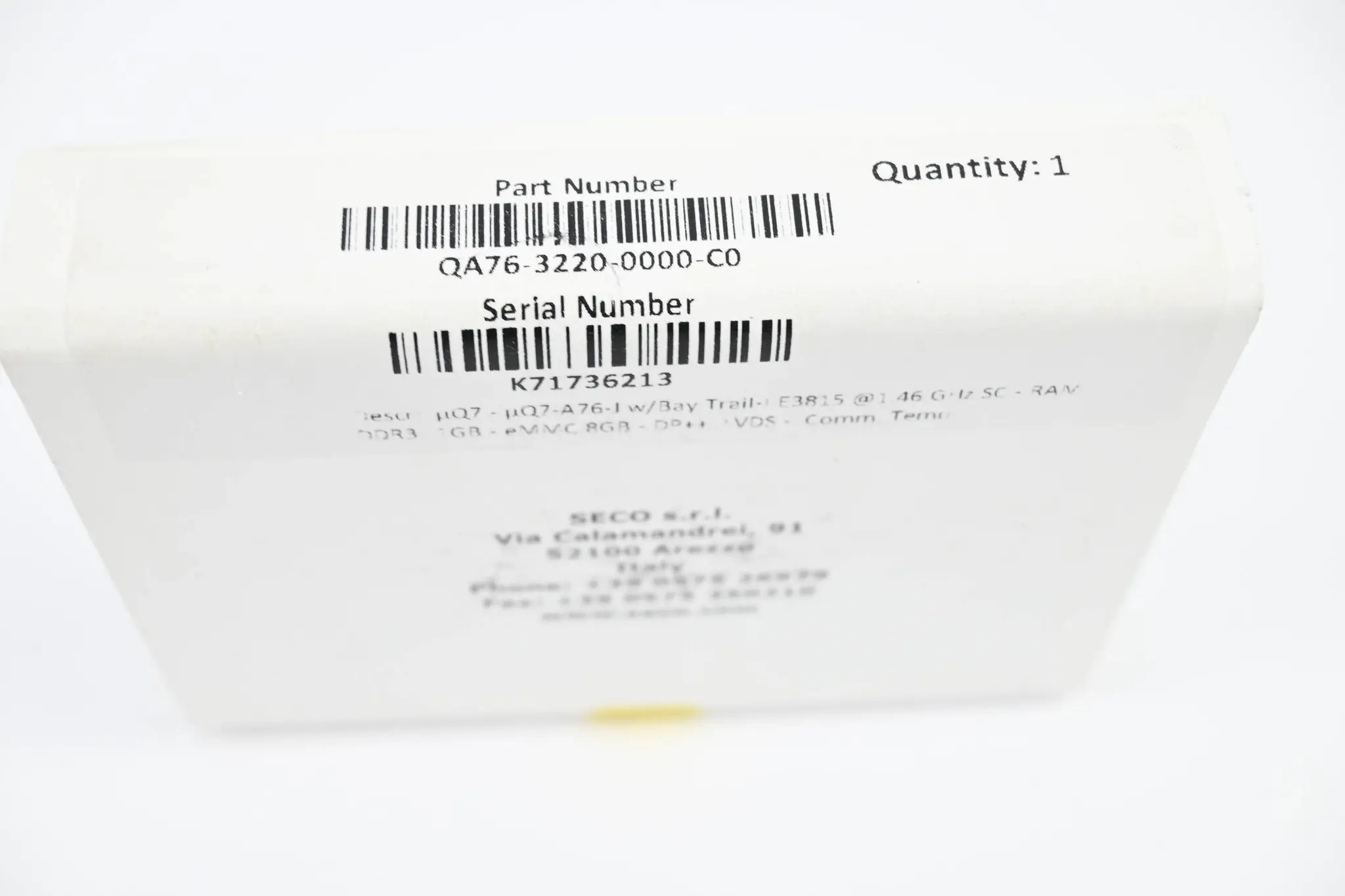 Produktfoto 1 von Seco Platine QA76-3220-0000-C0