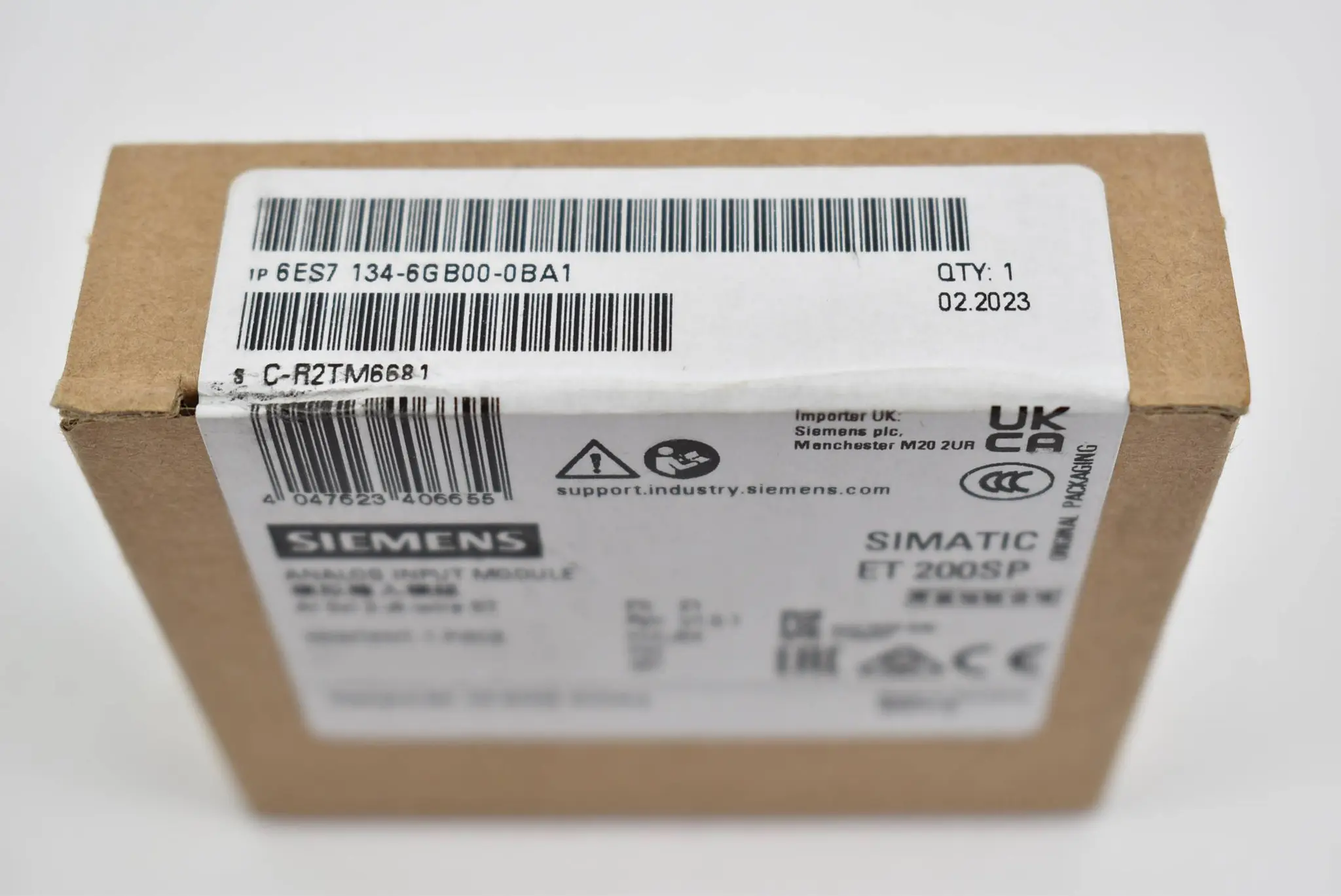 Produktfoto 1 von Siemens Simatic ET 200SP analog 6ES7134-6GB00-0BA1 ( 6ES7 134-6GB00-0BA1 )