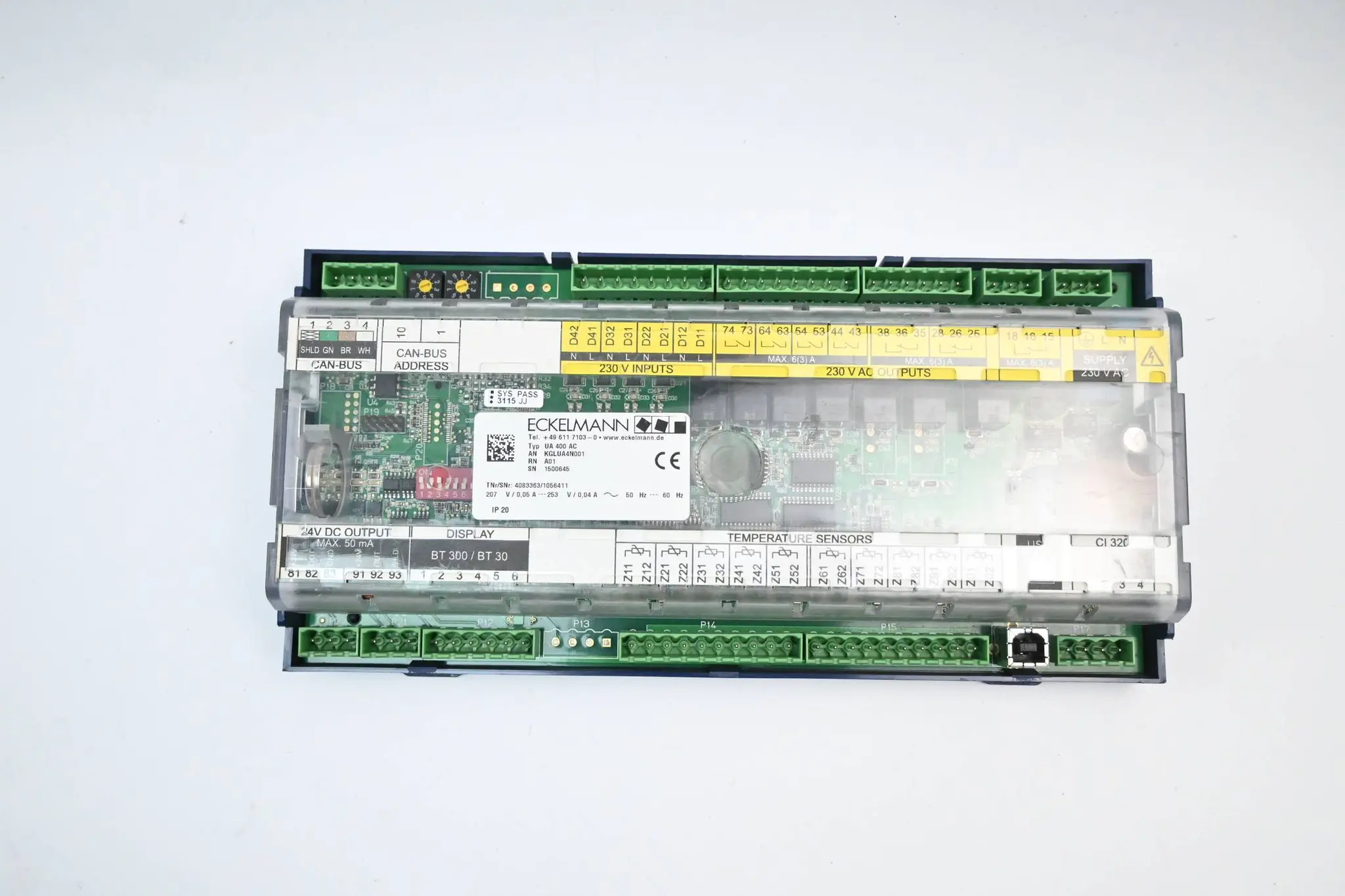 Produktfoto 1 von Eckelmann Kühlstellenregler UA 400 AC