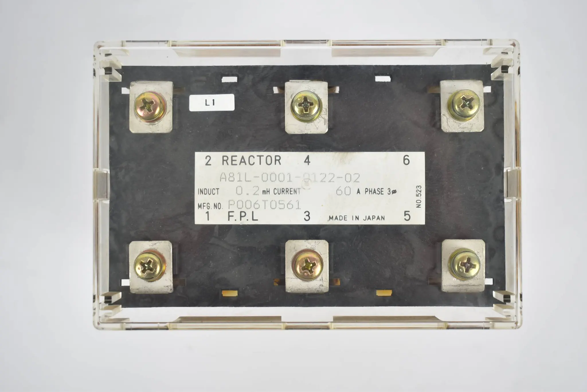 Produktfoto 1 von Fanuc LTD. Leitungsreaktor A81L-0001-0122-02