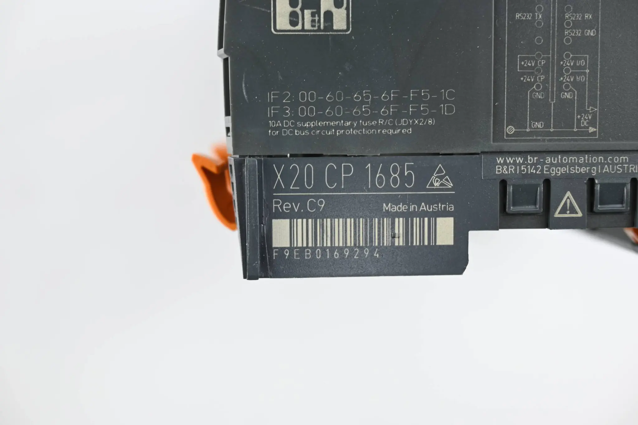 Produktfoto 1 von B&R Automation Base-T Zentraleinheit X20 CP 1685 ( X20CP1685 ) Rev. C9