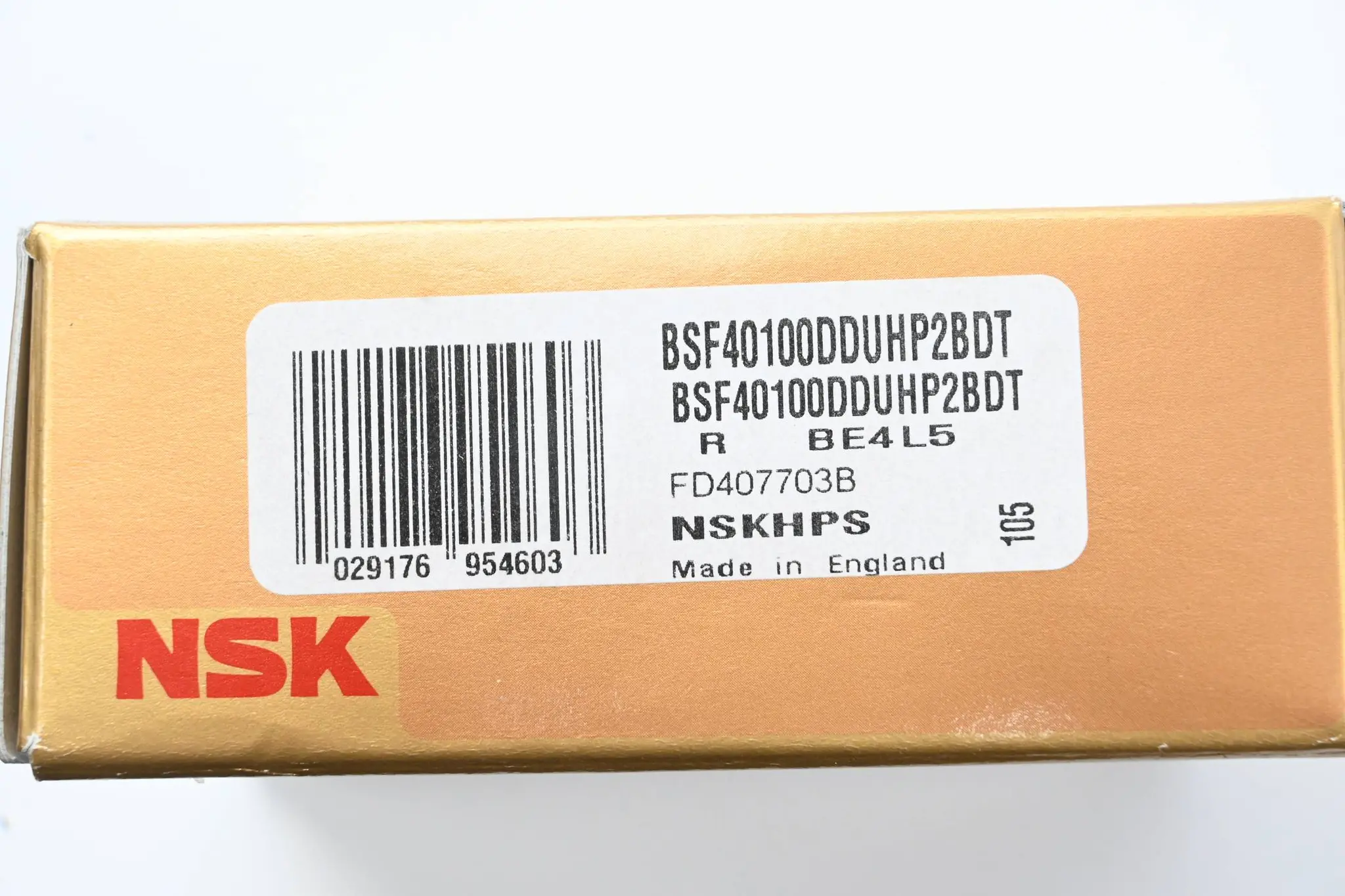 Produktfoto 1 von NSK Kugellager BSF40100DDUHP2BDT