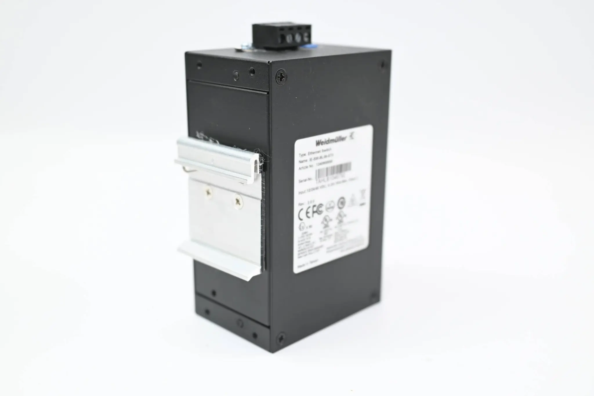 Produktfoto 1 von Weidmüller Ethernet Switch IE-SW-BL08-8TX