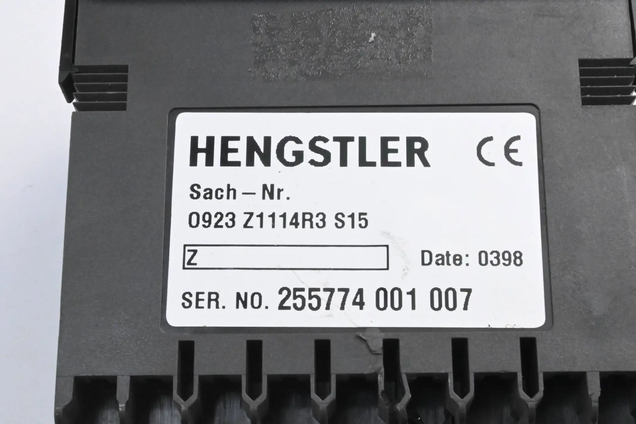 Produktfoto 1 von Hengstler Control Panel 0923 Z1114R3 S15 ( 0923Z1114R3S15 )