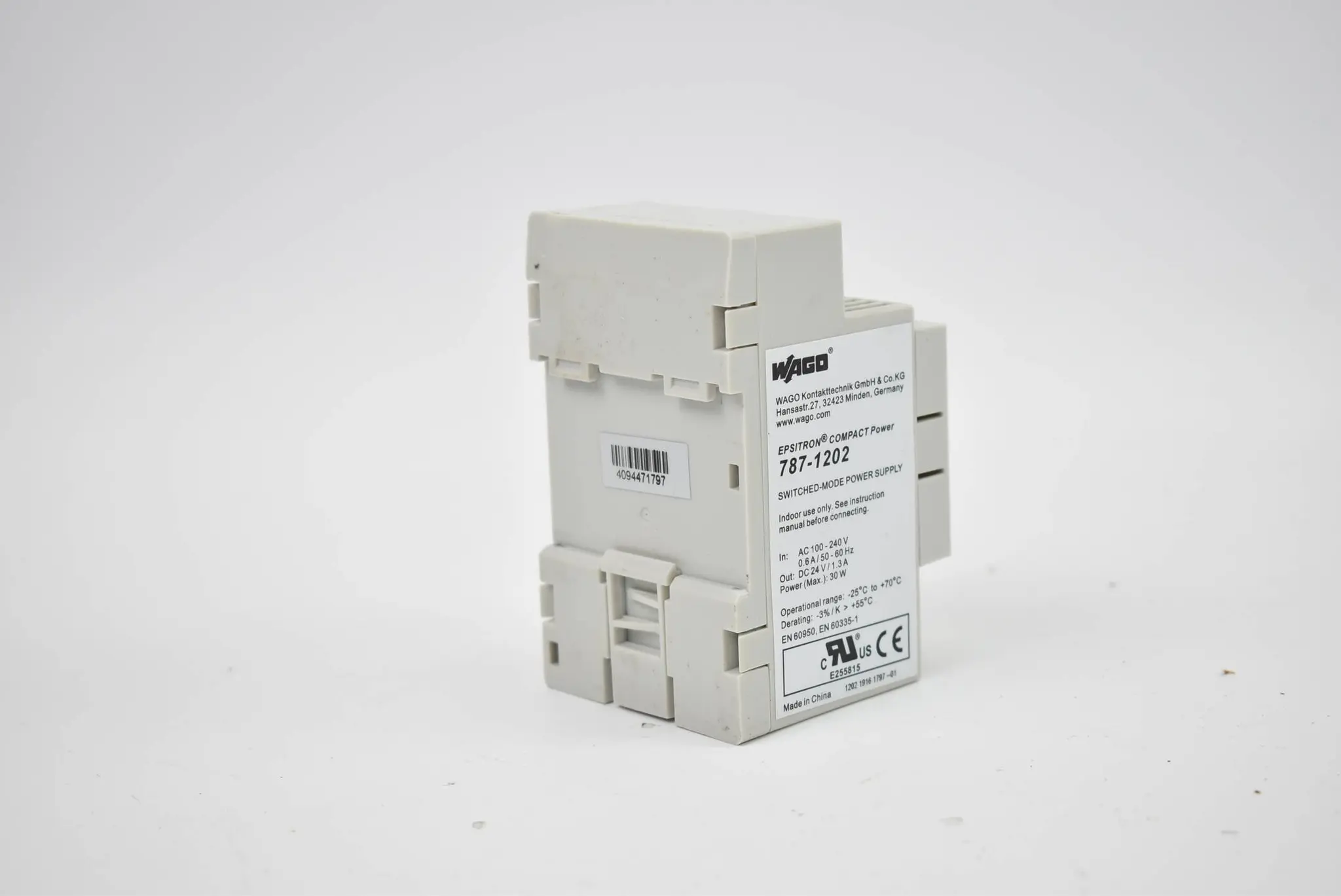 Produktfoto 1 von Wago Primär getaktete Stromversorgung 787-1202 ( DC 24 V )