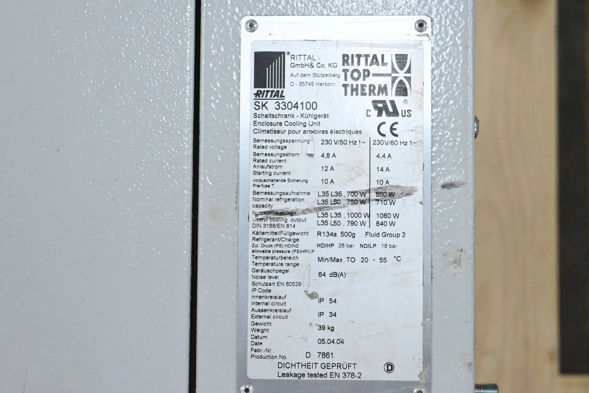 Rittal Schaltschrank Kühlgerät SK 3304100