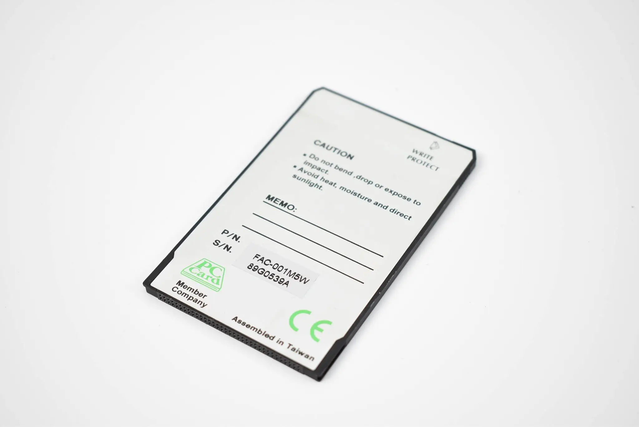 Produktfoto 1 von Kingmax Flash PCMCIA Card FAC-001M5W ( 1MB )