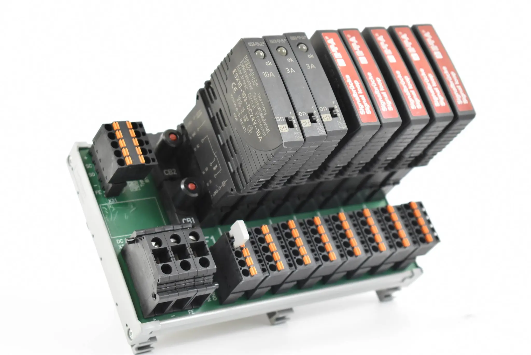 Produktfoto 1 von E-T-A ETA Stromverteilungssystem konfiguriert SVS02-08 inkl. ESX10, SB-S11