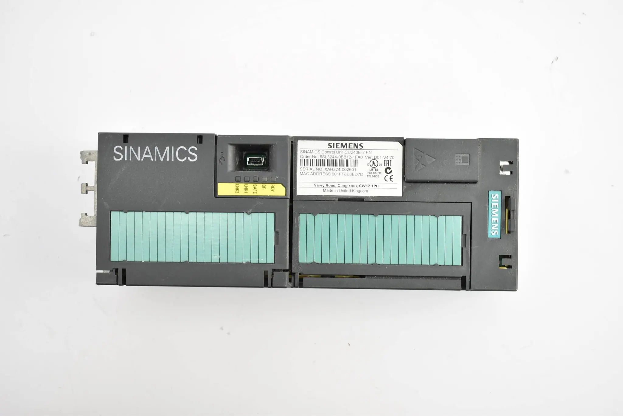 Produktfoto 1 von Siemens sinamics G120 6SL3 244-0BB12-1FA0 ( 6SL3244-0BB12-1FA0 ) E: D01