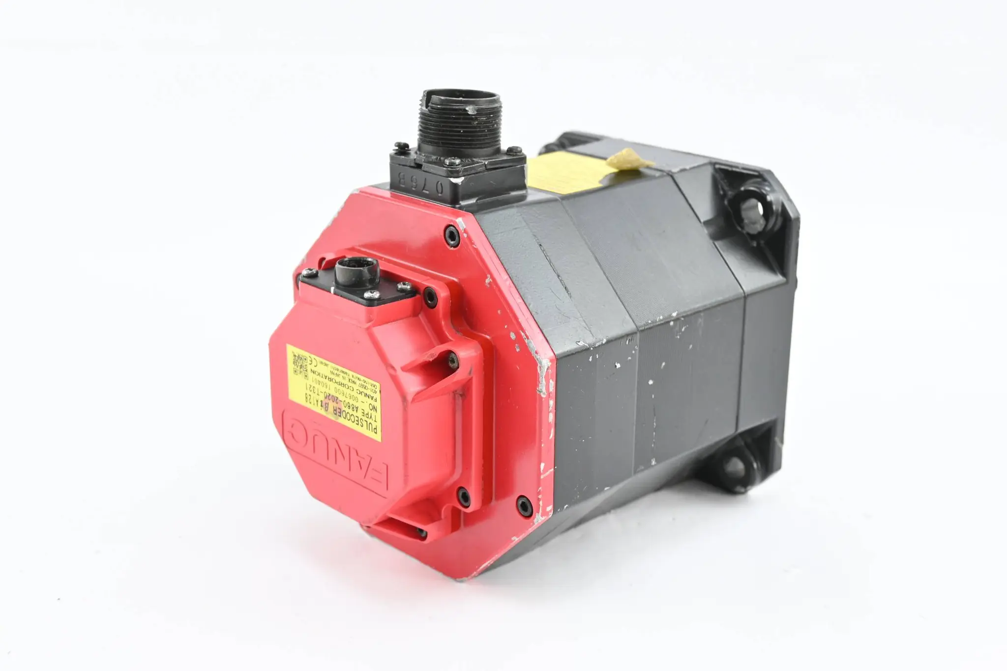 Produktfoto 1 von Fanuc AC Servomotor A06B-0076-B103#0100 inkl. Drehgeber A860-2020-T321