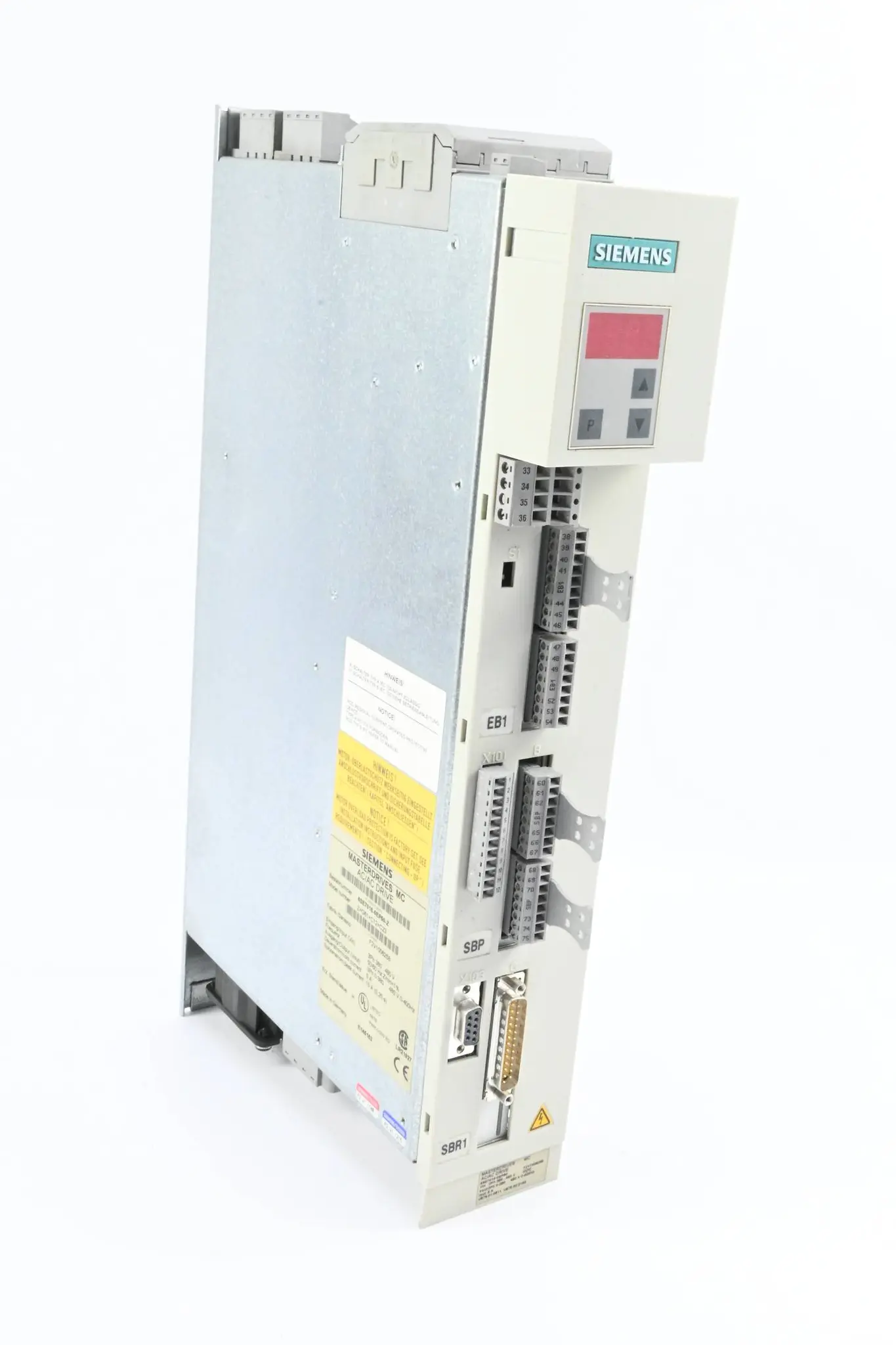 Produktfoto 1 von Siemens Masterdrives MC DC/AC Drive 6SE7015-0EP50-Z ( Z= G61 + C12 + C23 ) E.H