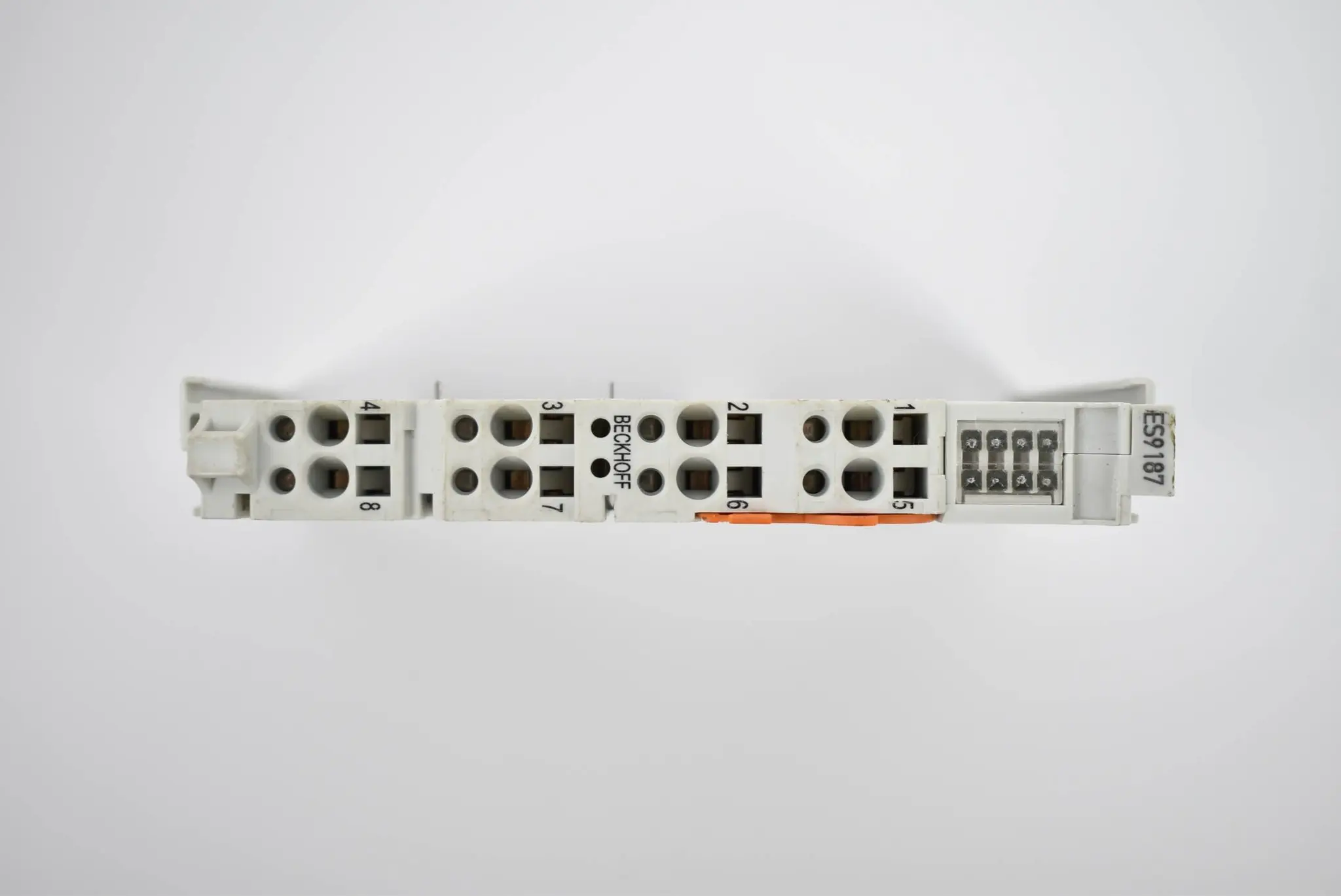 Produktfoto 1 von Beckhoff Potenzialverteilungsklemme 8 x 0 V DC ES9187 ( ES 9187 )