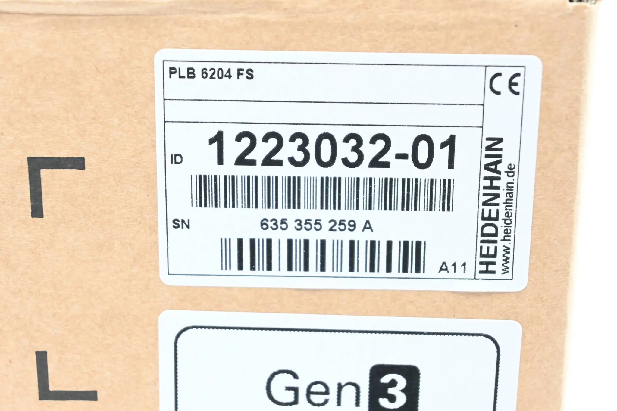 Produktfoto 1 von Heidenhain Systemmodul PLB 6204 FS 1223032-01 ( 1223 032-01 ) Ver. A11
