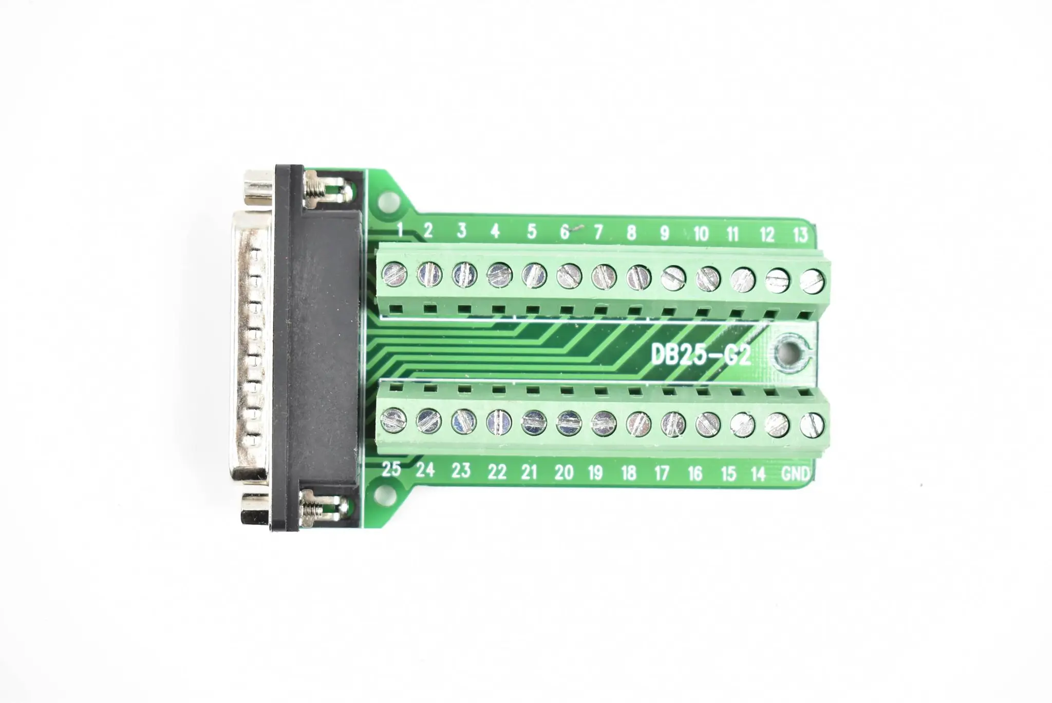 Produktfoto 1 von Leiterplattenklemme Steckerverbindung DB25-G2 ( 25 Pins )