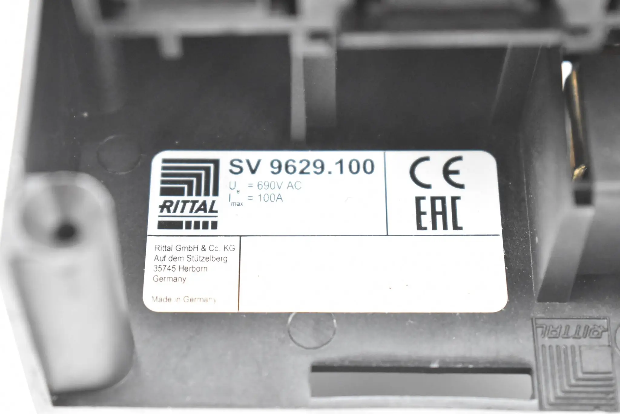 Produktfoto 1 von Rittal Sammelschienenadapter SV9629.100 ( SV 9629.100 )