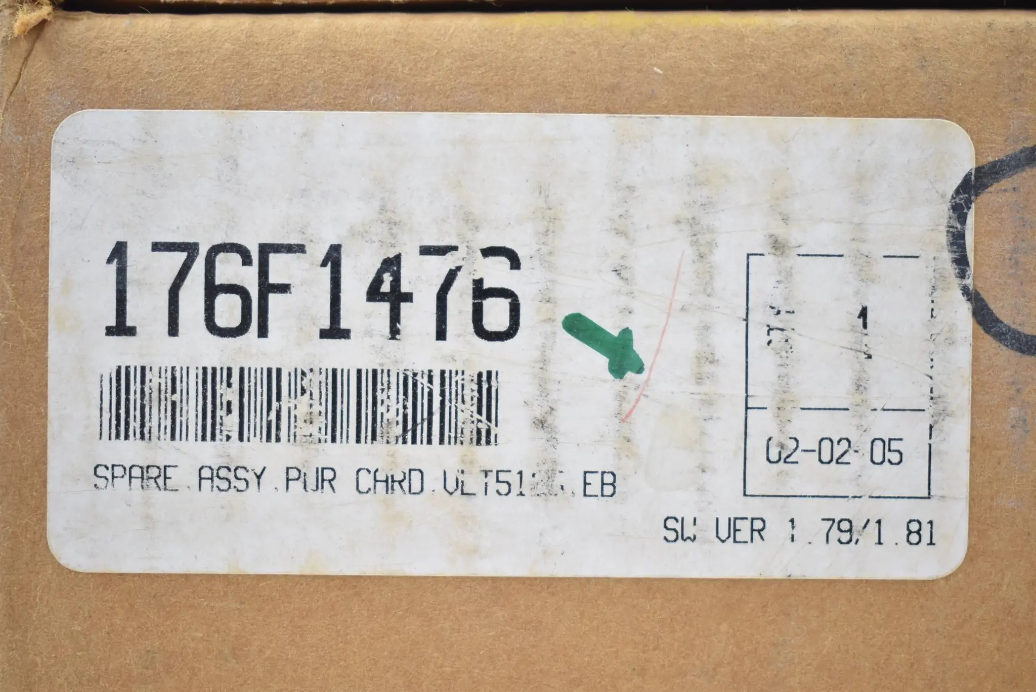 Produktfoto 1 von Danfoss Leistungskarte für VLT5125 500V Bremse 176F1476