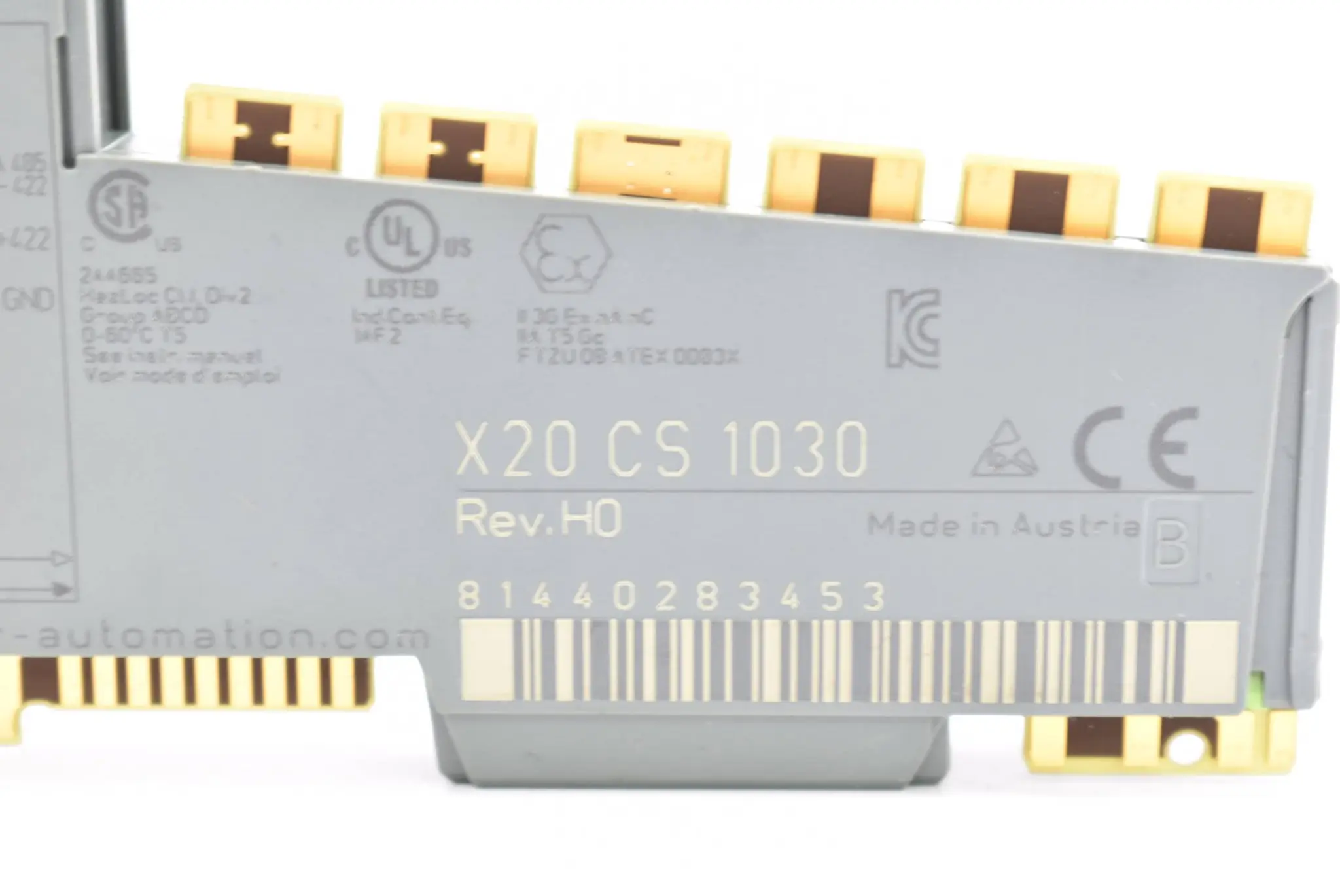 Produktfoto 1 von B&R Kommunikationsmodul X20 CS 1030 ( X20CS1030 ) Rev. H0
