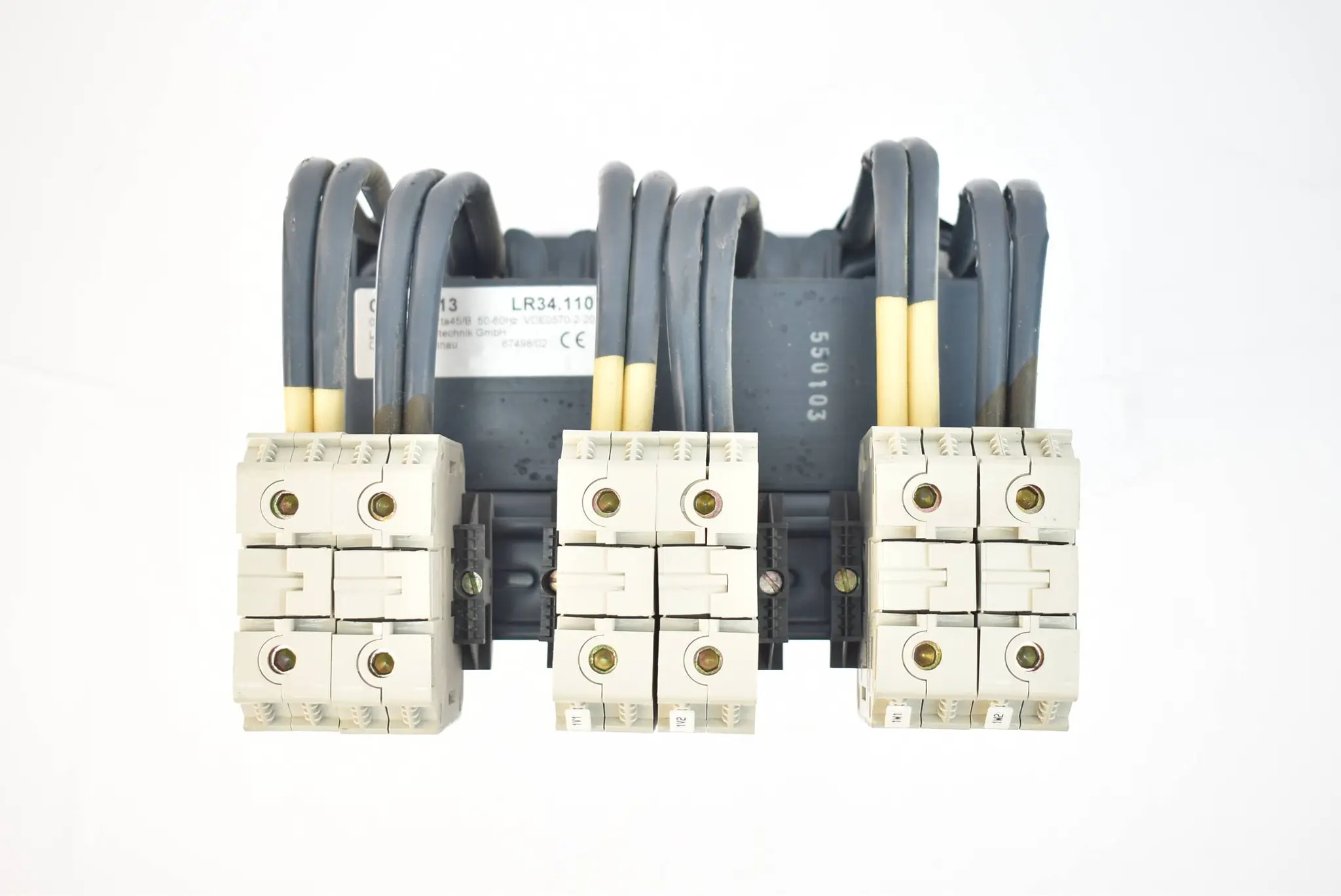 Produktfoto 1 von Lust Antriebstechnik Netzdrossel LR34.110 ( 0925.0013 ) 0,27mH 110A 50-60Hz