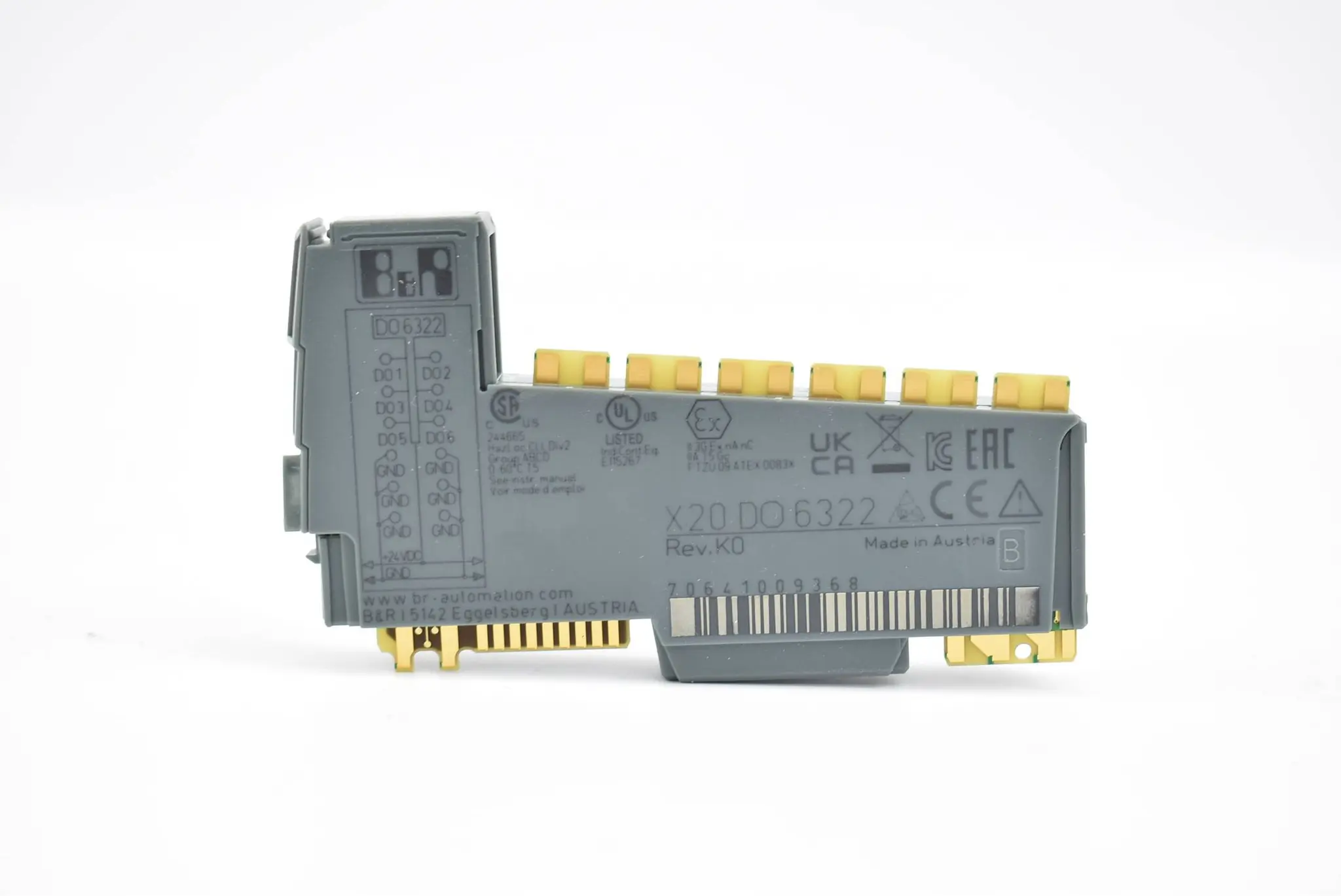 Produktfoto 1 von B&R automation digitales Ausgangsmodul 24VDC X20 DO 6322 ( X20DO6322 ) Rev. K0
