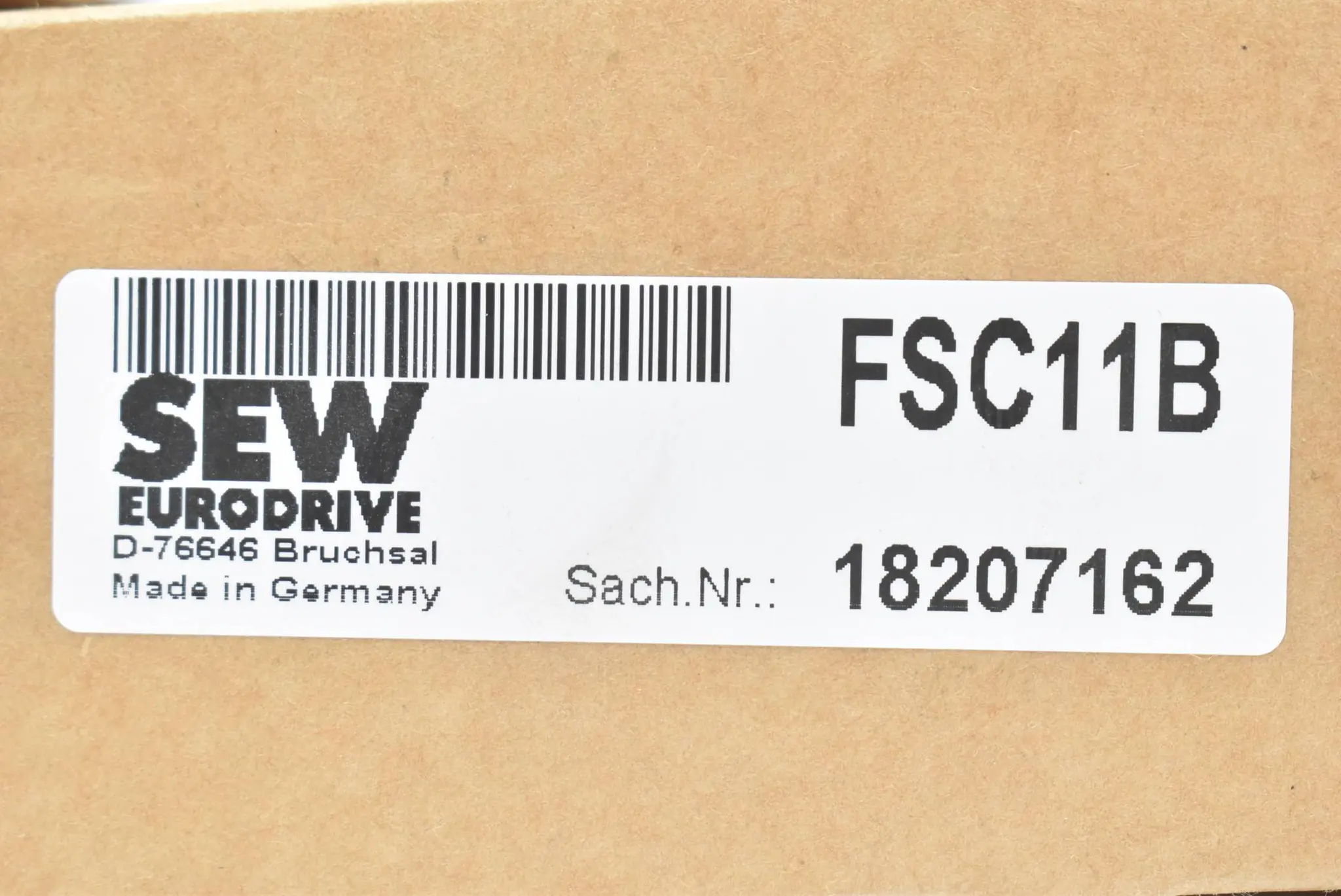 Produktfoto 1 von SEW Eurodrive FSC11B ( 18207162 )