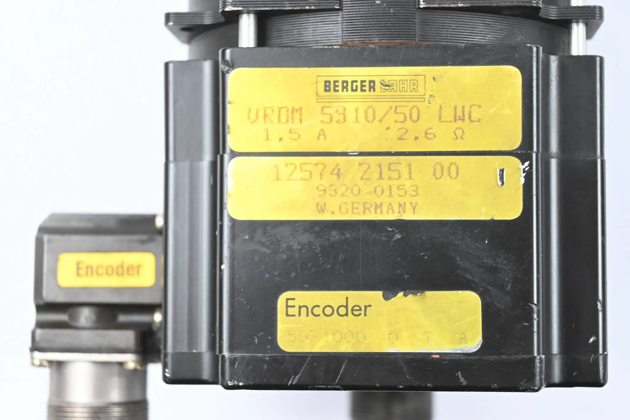 Produktfoto 1 von Berger Lahr Servomotor VRDM L5910/50 LWC inkls. Drehgeber 50-1000