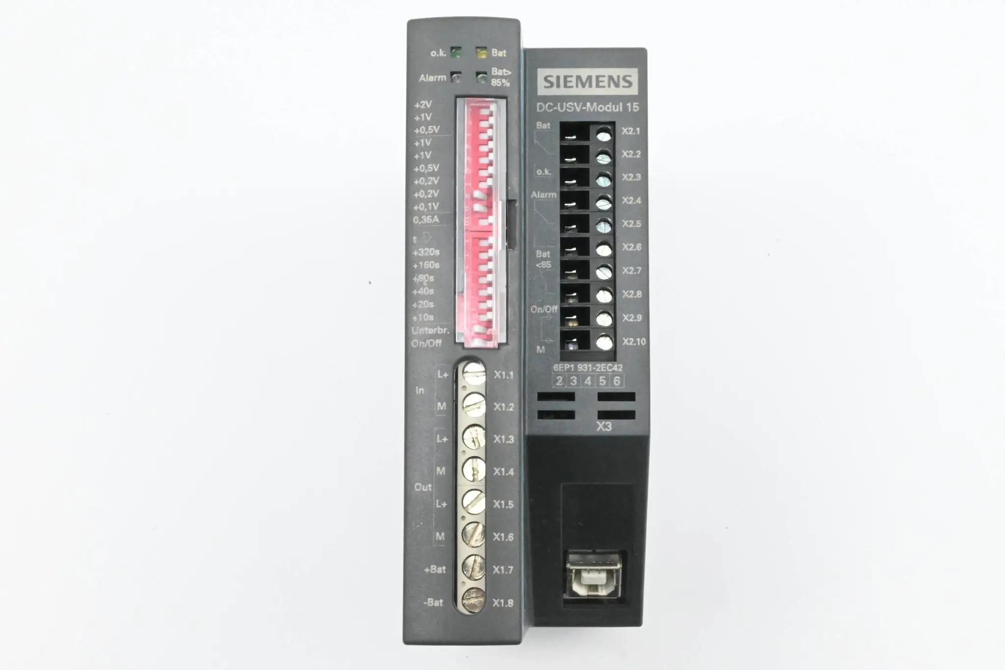 Produktfoto 1 von Siemens Sitop DC UPS Modul 6EP1931-2EC42 ( 6EP1 931-2EC42 ) E2