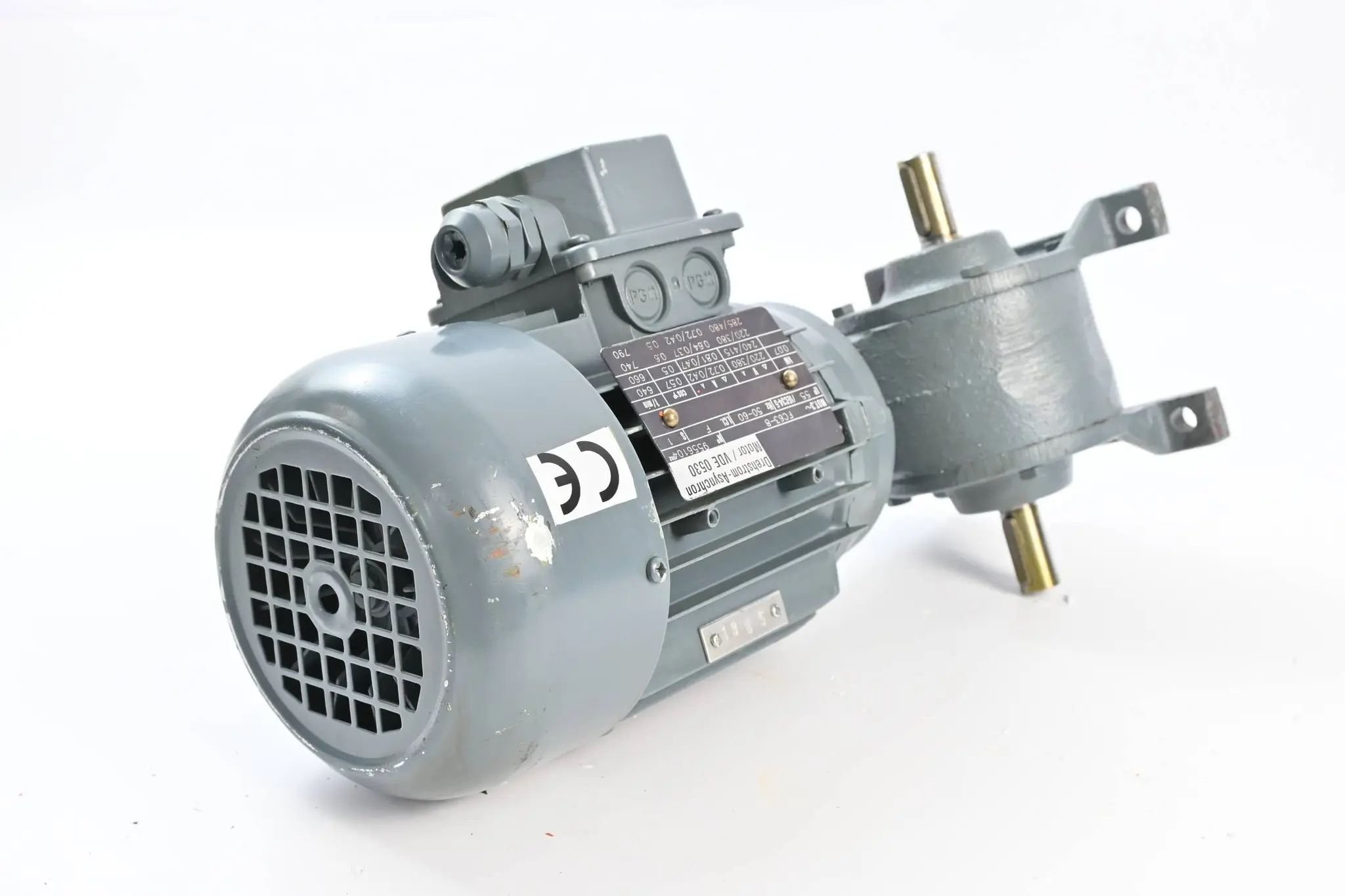Drehstrom-Asynchron Motor 3~ FC63-8 inkl. Marbaise Getriebe SV00 B 8 C