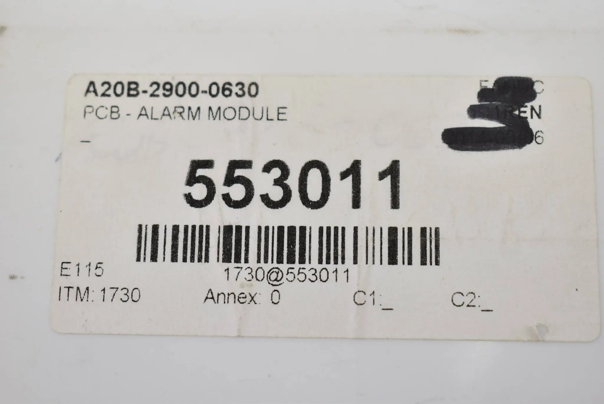 Produktfoto 1 von Fanuc PCB Alarm Modul A20B-2900-0630