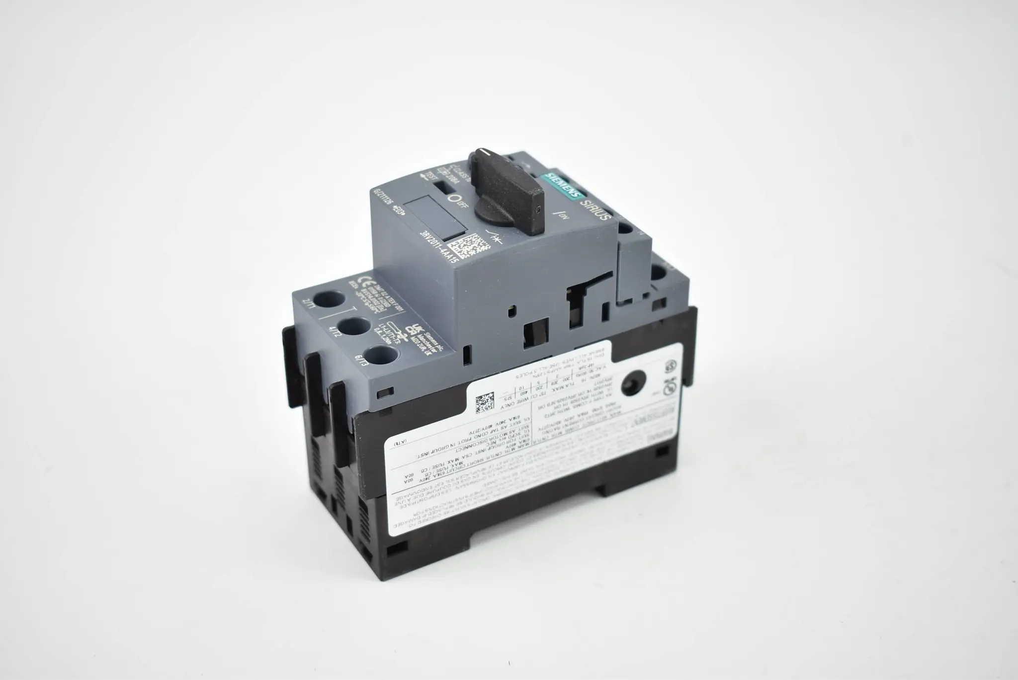 Produktfoto 1 von Siemens Sirius Leistungsschalter Bg. S00 3RV2011-4AA15 ( 3RV2 011-4AA15 )