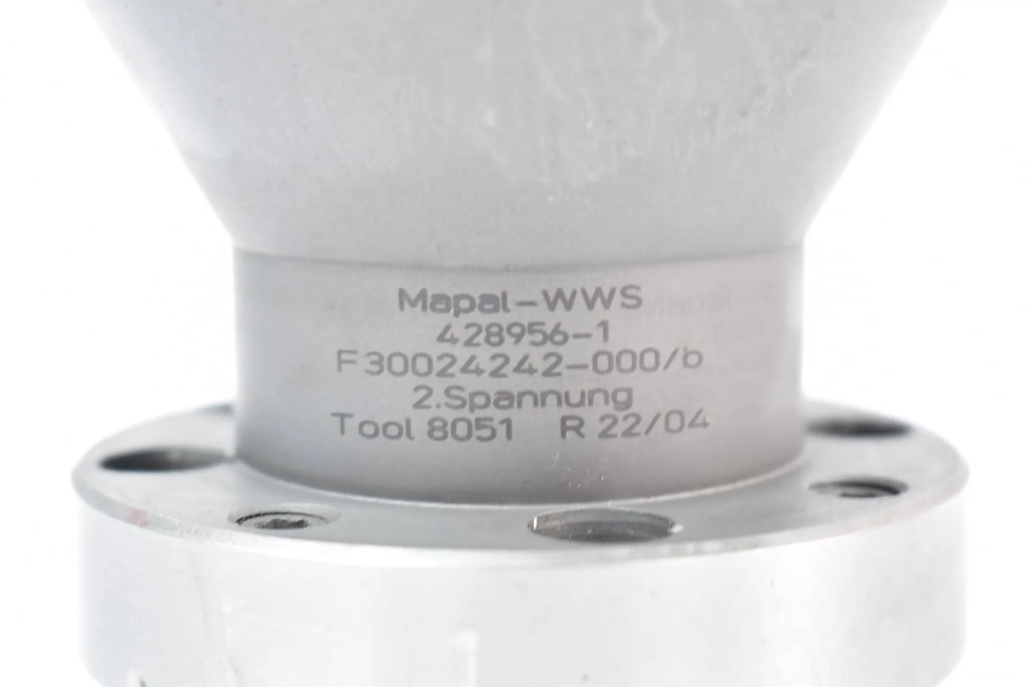 Produktfoto 1 von Mapal 428956-1 ( F30024242-000/b ) 2.Spannnung Tool 8051 R 22/04