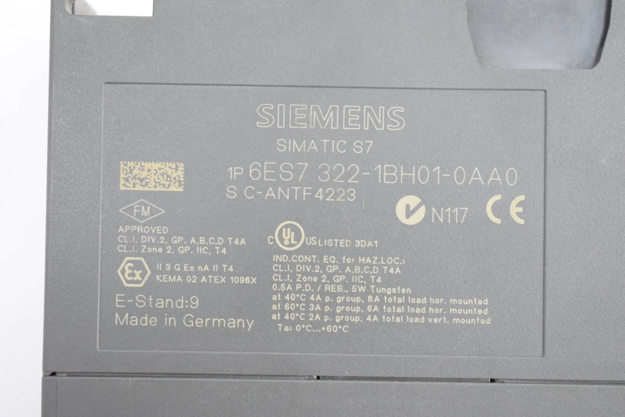 Produktfoto 1 von Siemens Simatic S7-300 SM322 6ES7322-1BH01-0AA0 ( 6ES7 322-1BH01-0AA0 )