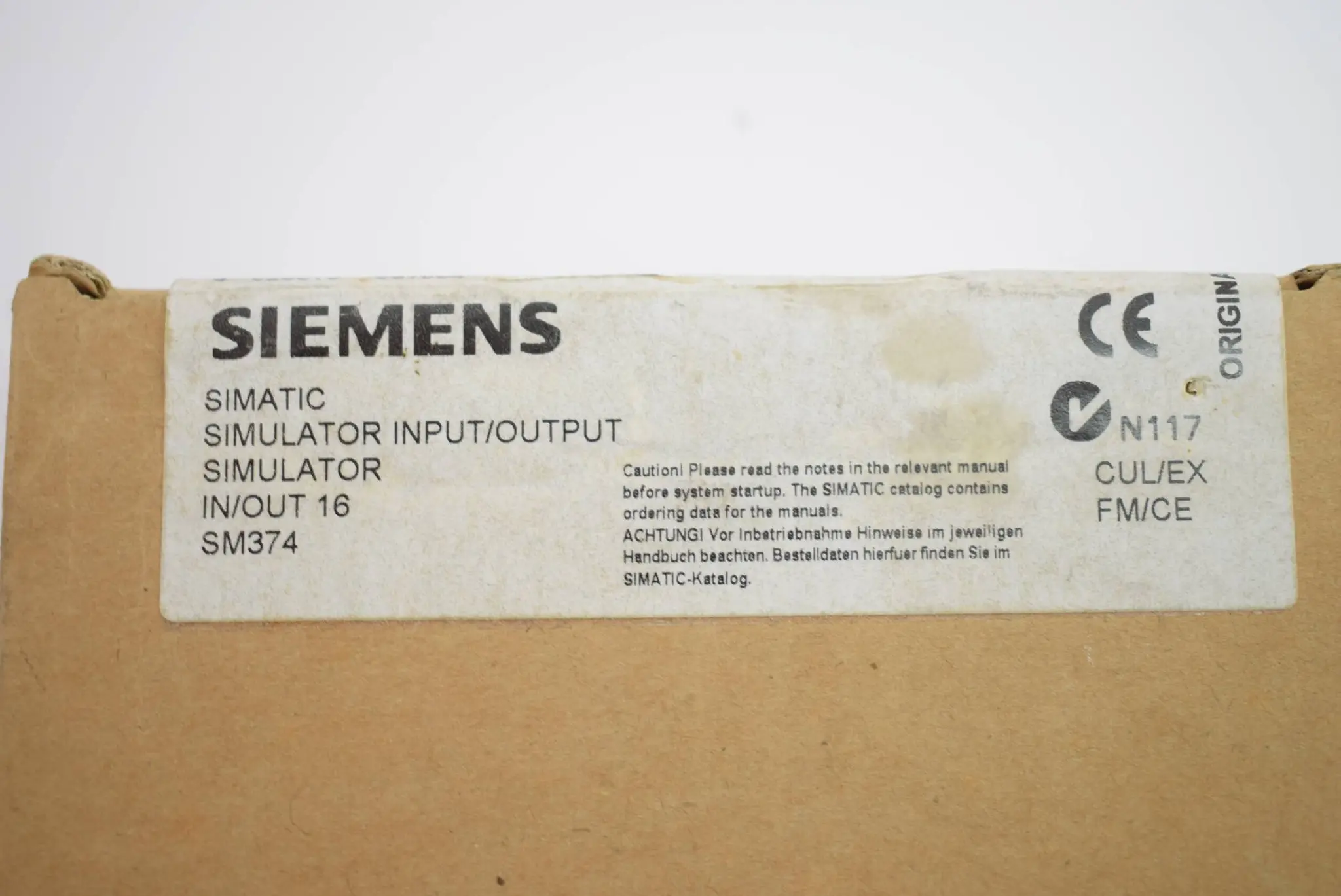 Produktfoto 1 von Siemens simatic S7-300 6ES7374-2XH01-0AA0 ( 6ES7 374-2XH01-0AA0 ) E04