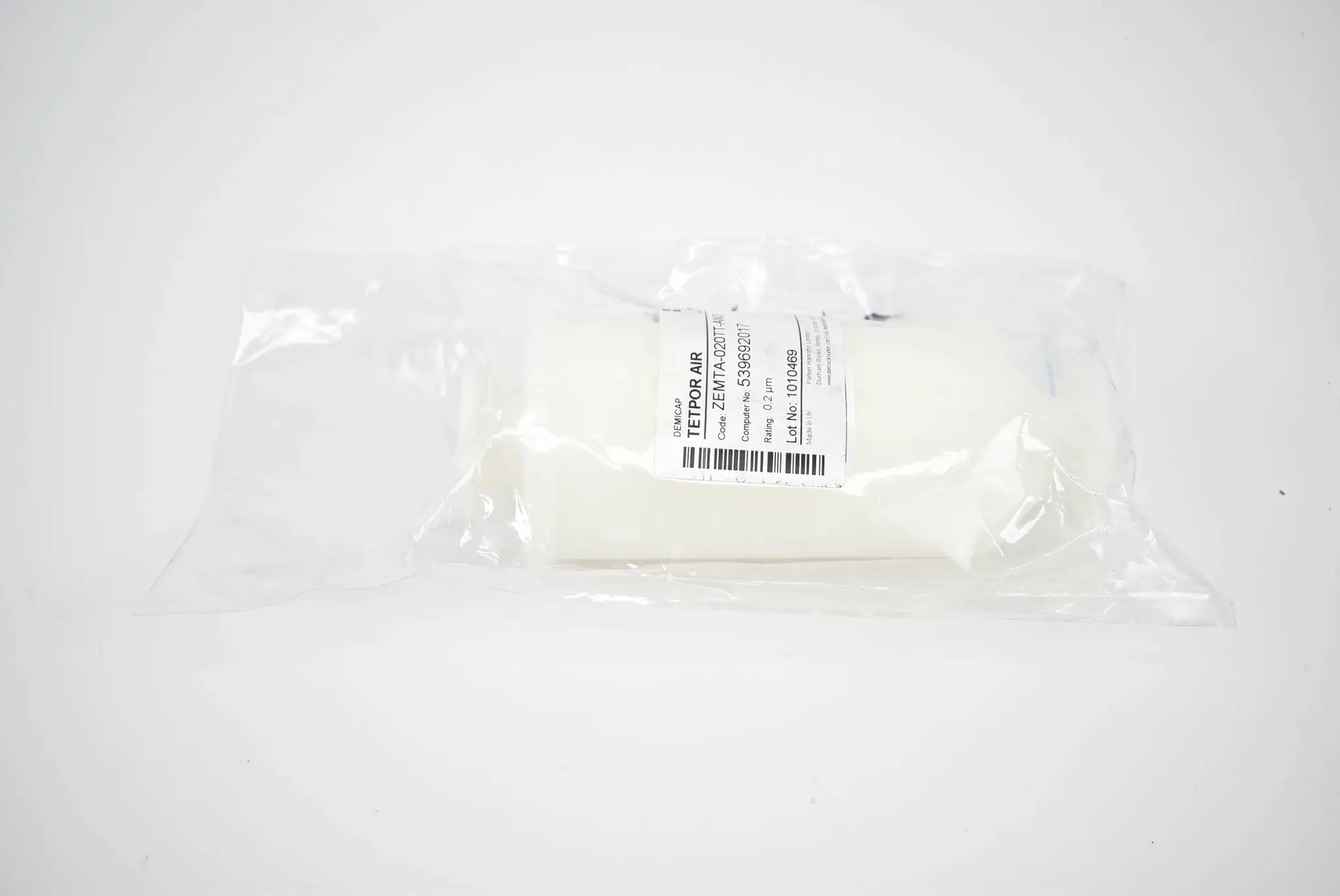 Produktfoto 1 von Parker Demicap Tetpor Air ZEMTA-020TT-AN3 ( 539692017 )
