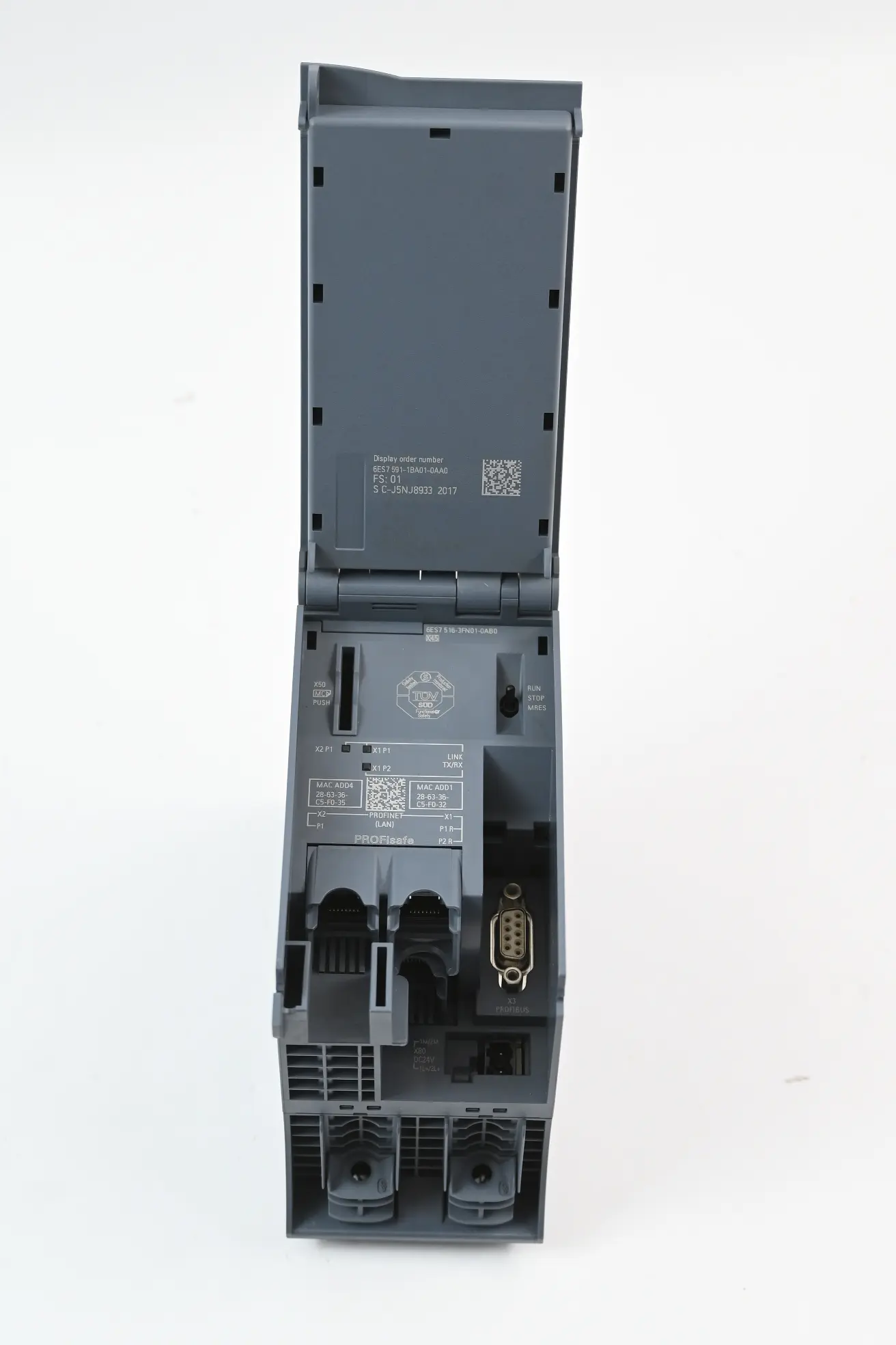 Produktfoto 1 von Siemens Simatic S7-1500F CPU 6ES7516-3FN01-0AB0 ( 6ES7 516-3FN01-0AB0 ) E3