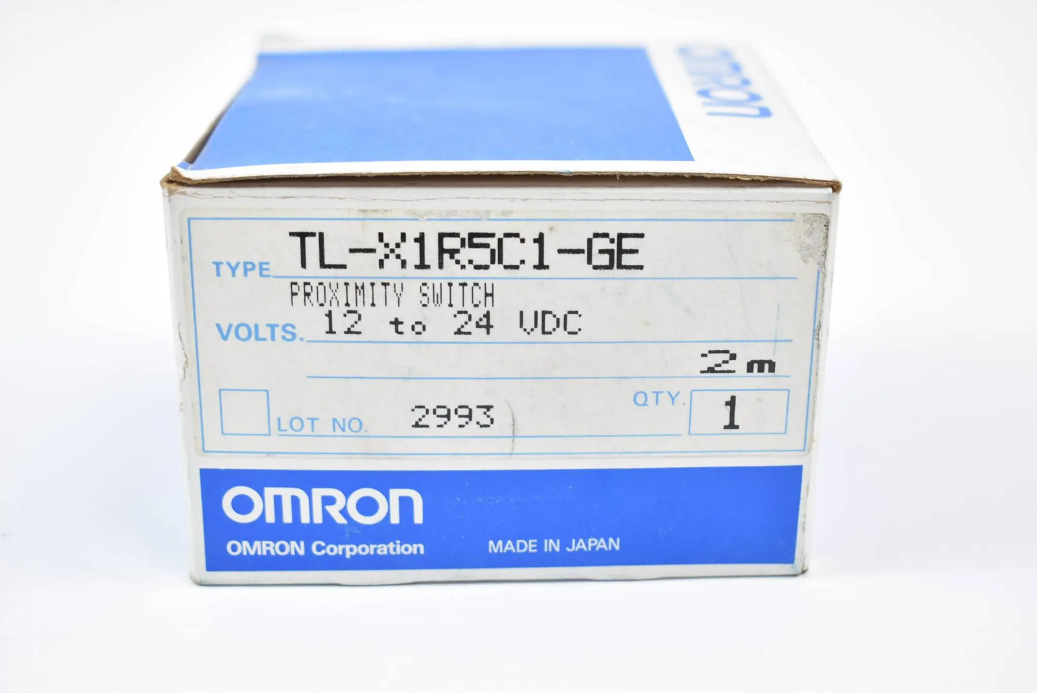 Produktfoto 1 von Omron Proximity Switch Näherungsschalter 12 - 24 VDC ( TL-X1R5C1-GE )