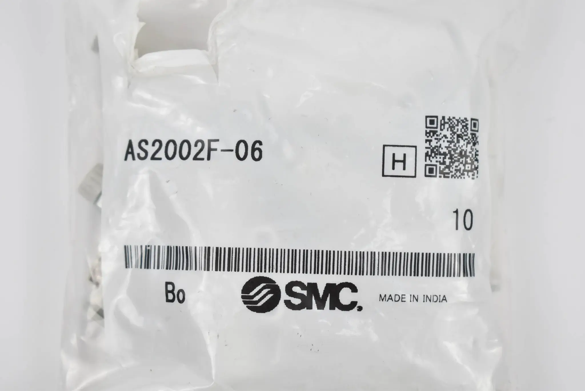 Produktfoto 1 von SMC Drosselrückschlagventil AS2002F-06 ( 10er Pack )