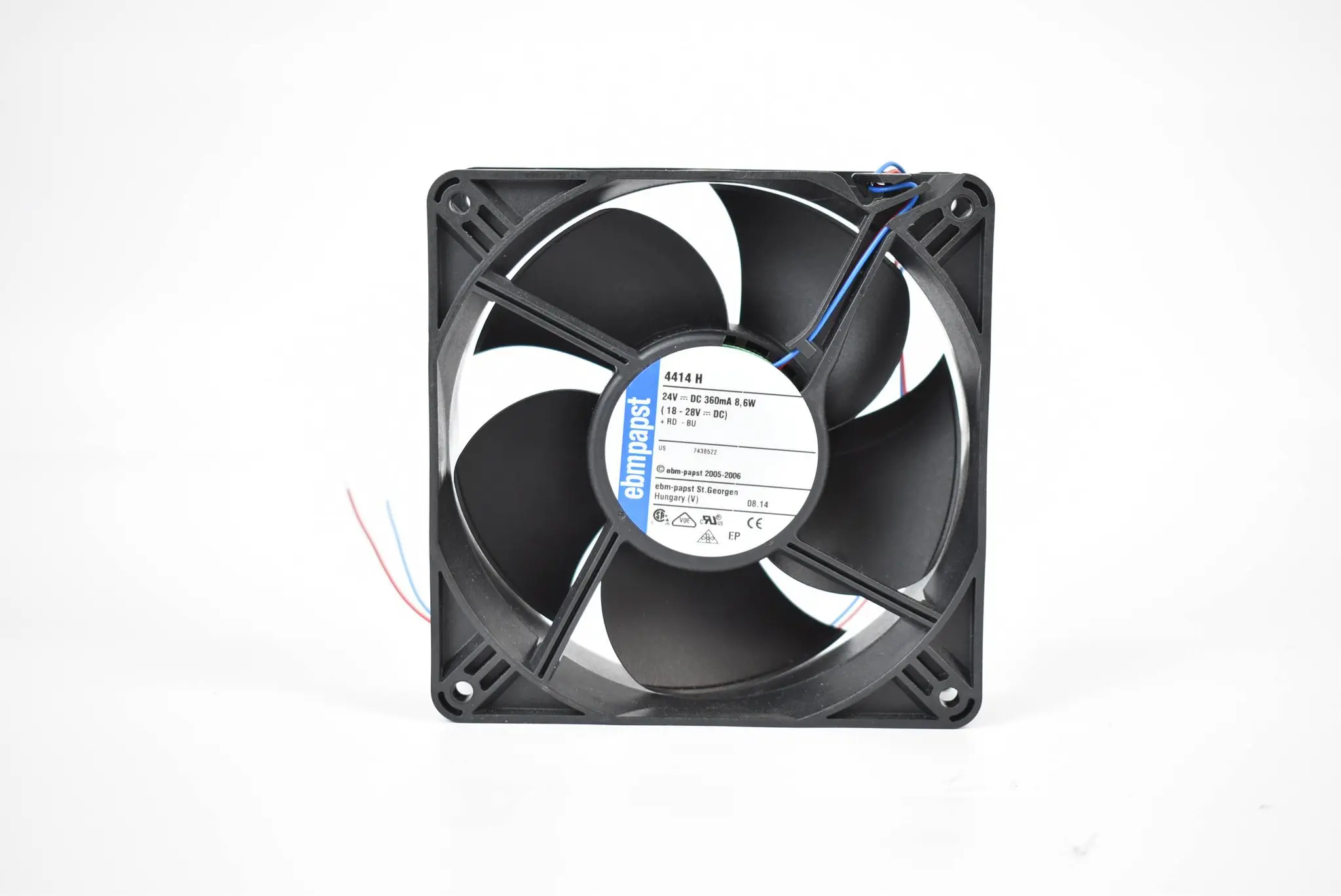 Produktfoto 1 von ebmpapst Lüfter 24VDC 360mA 8,6W 4414 H (4414H)